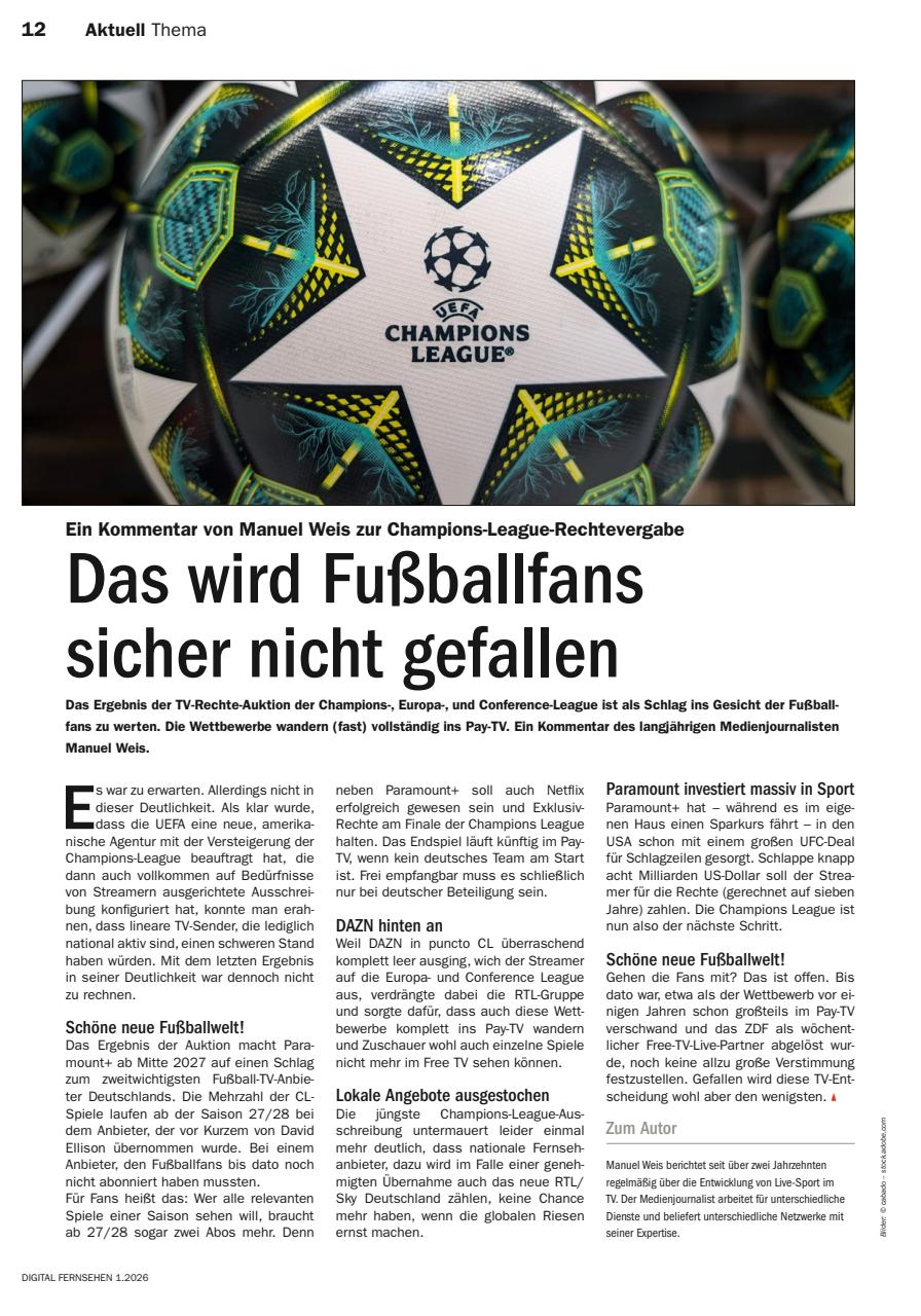 Digital Fernsehen Preview Pages