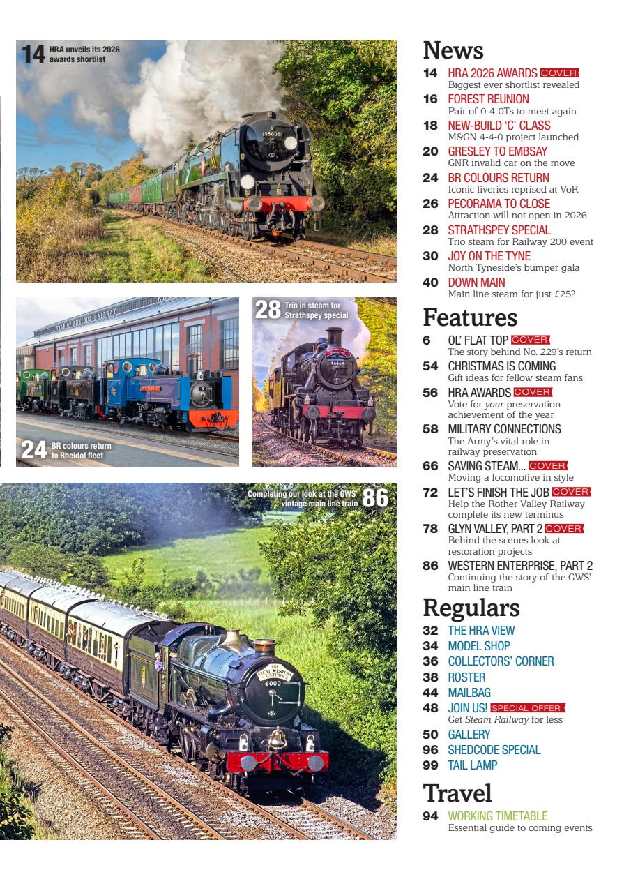 Steam Railway Preview Pages