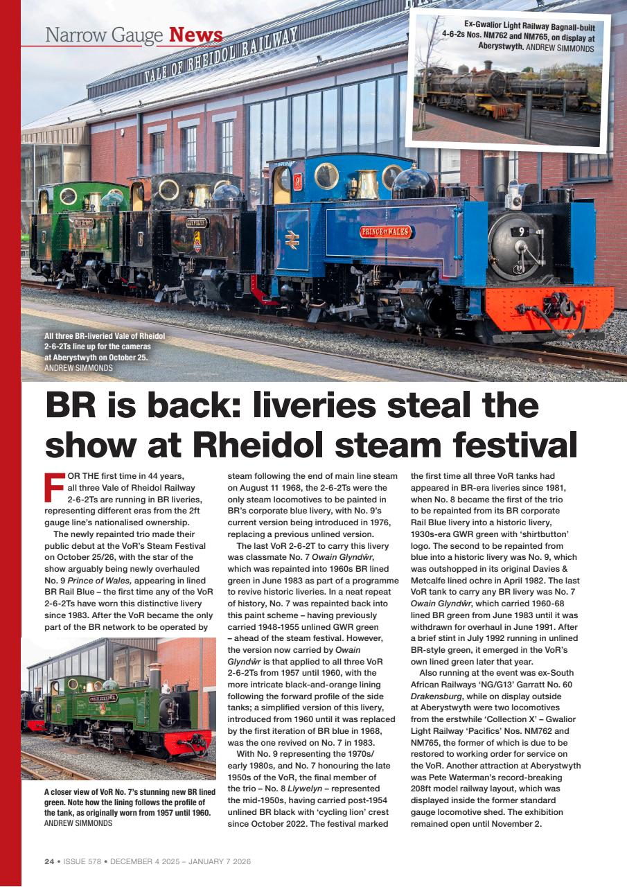 Steam Railway Preview Pages