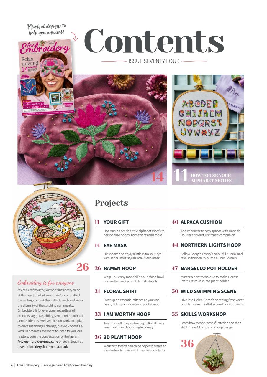 Love Embroidery Preview Pages