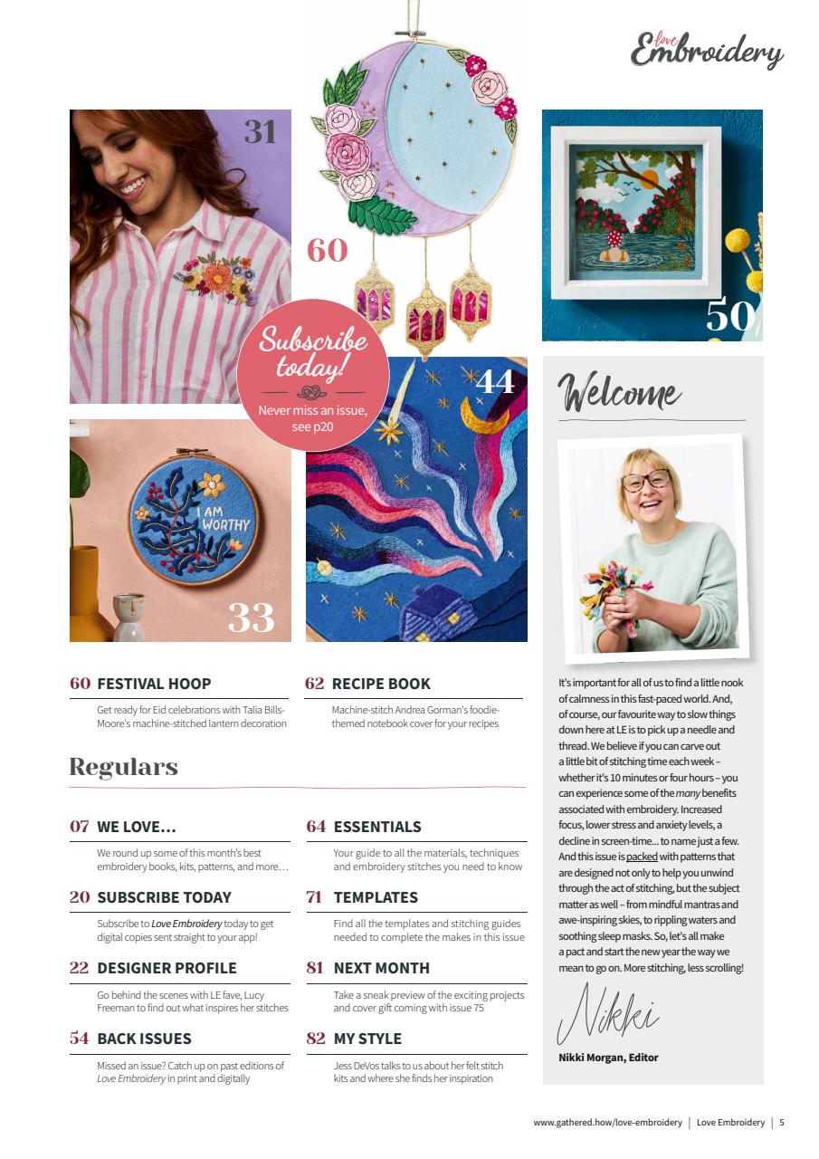 Love Embroidery Preview Pages