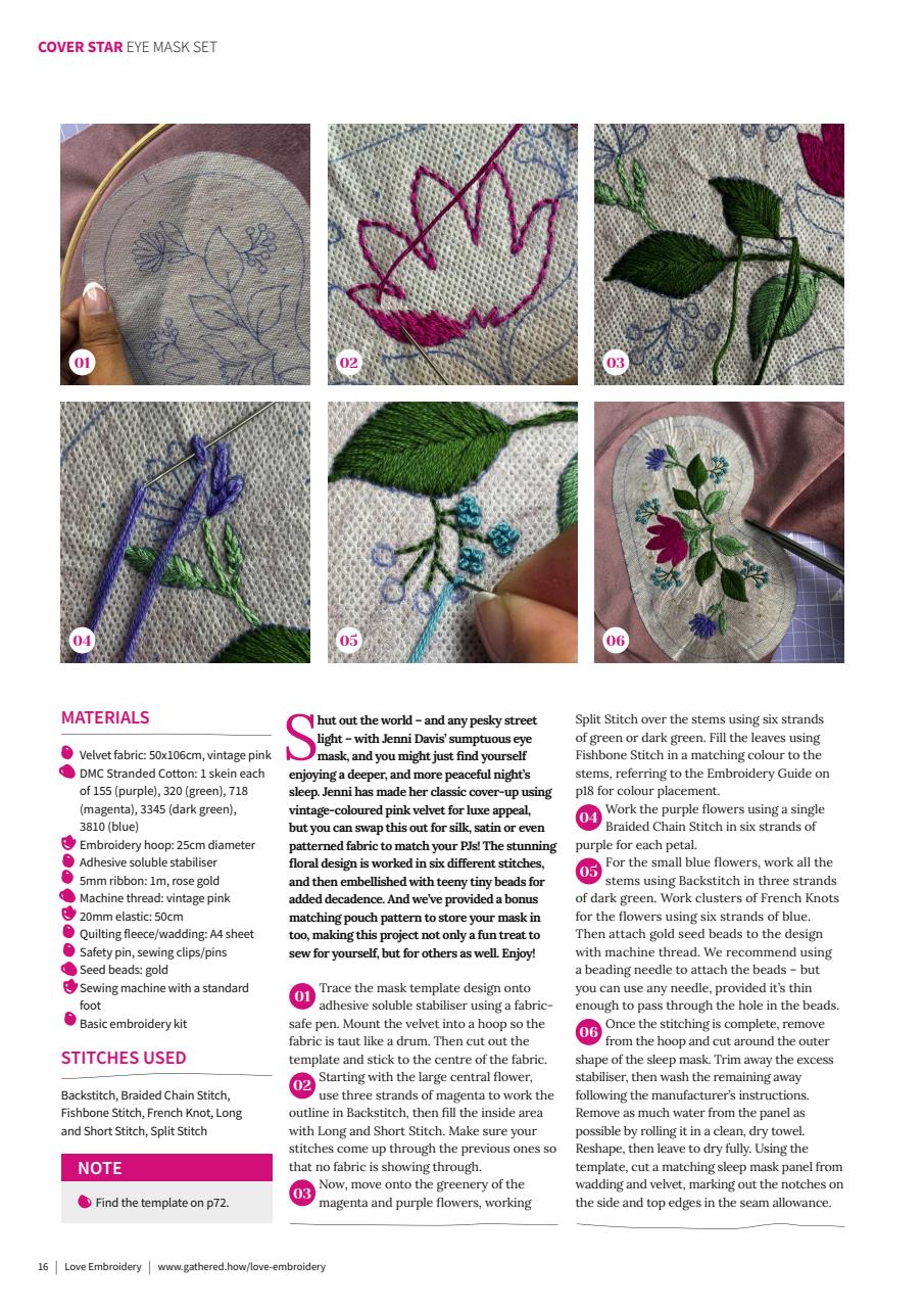 Love Embroidery Preview Pages