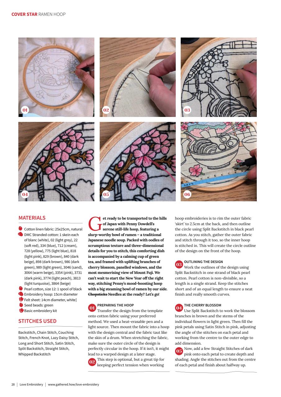 Love Embroidery Preview Pages