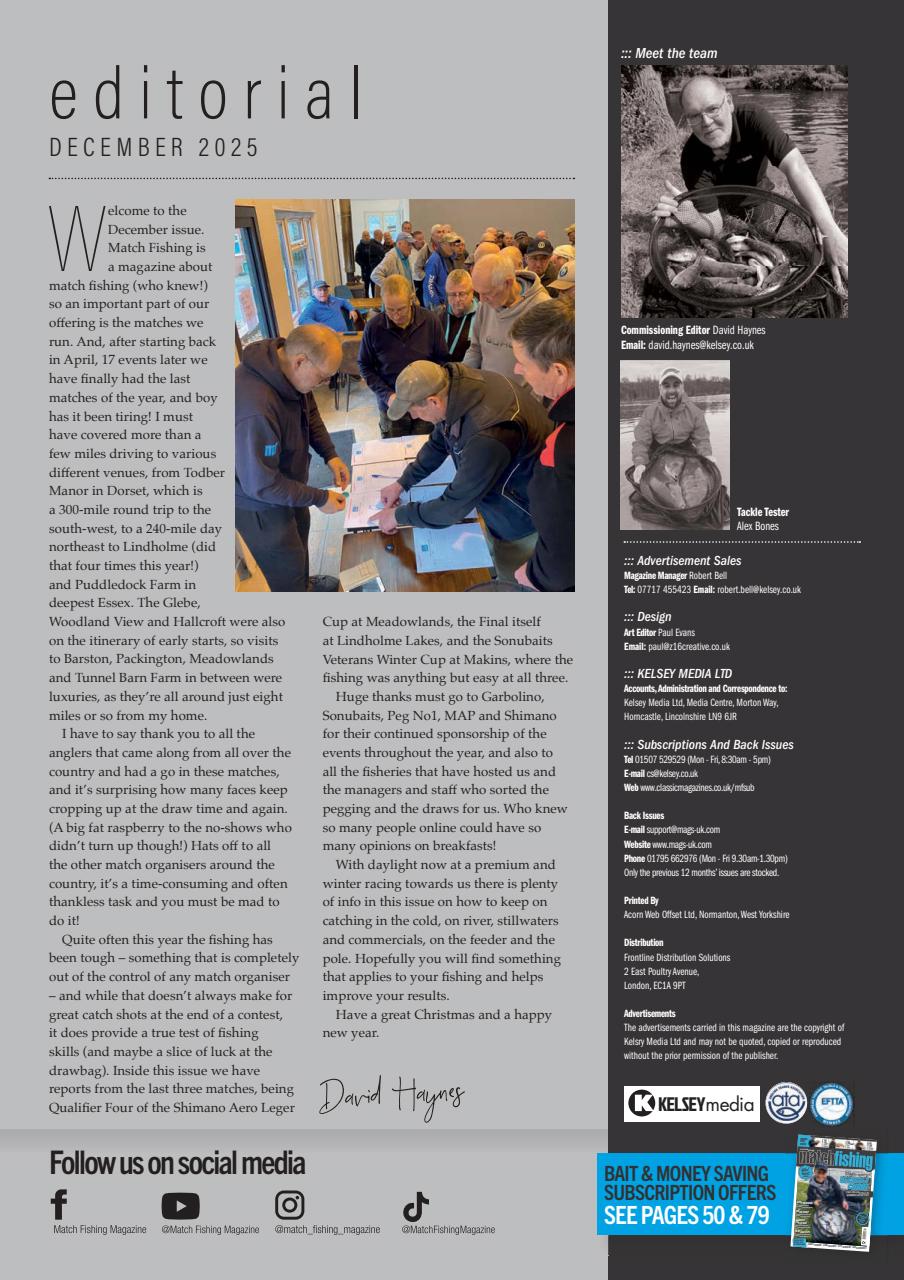 Match Fishing Preview Pages