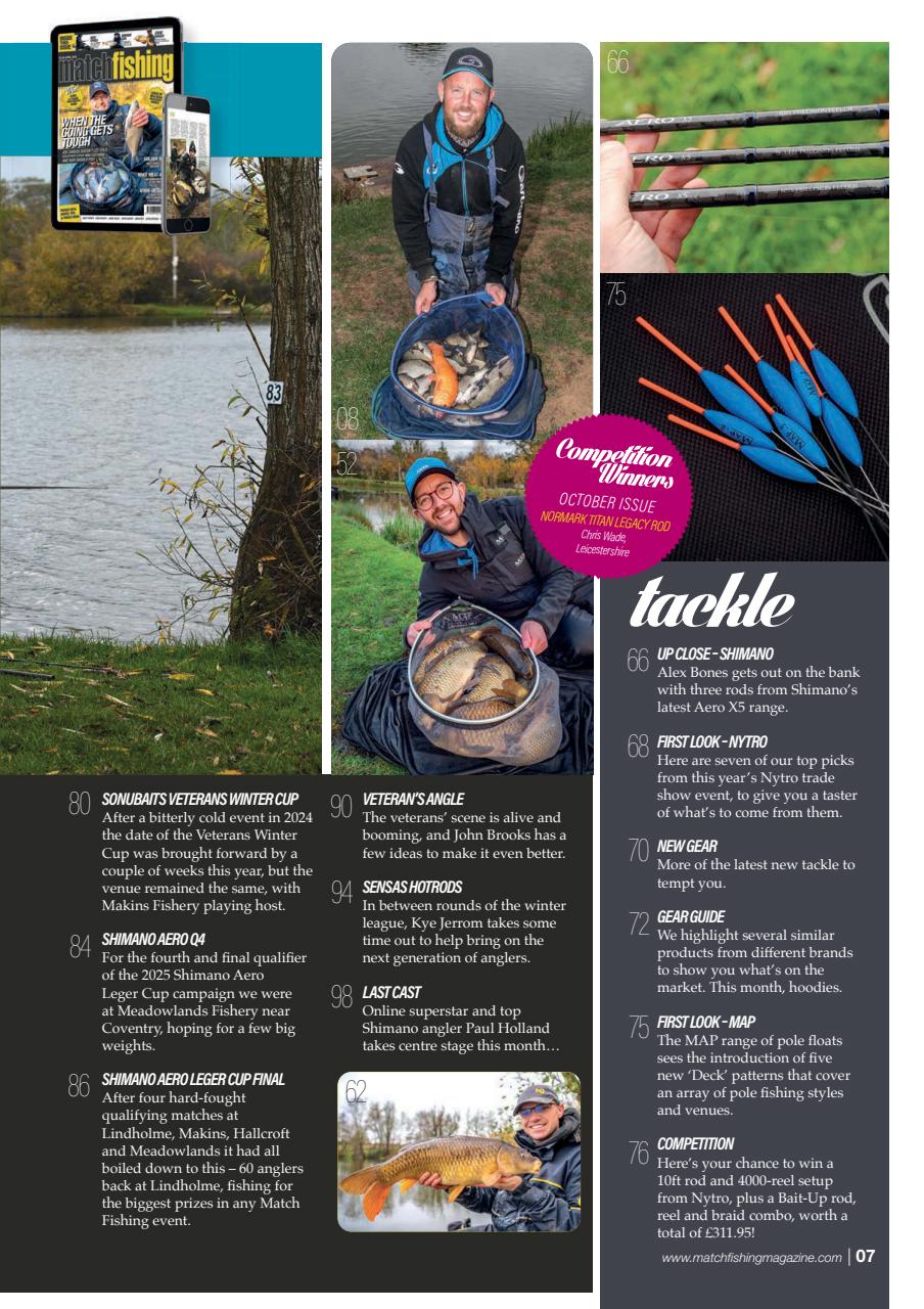 Match Fishing Preview Pages