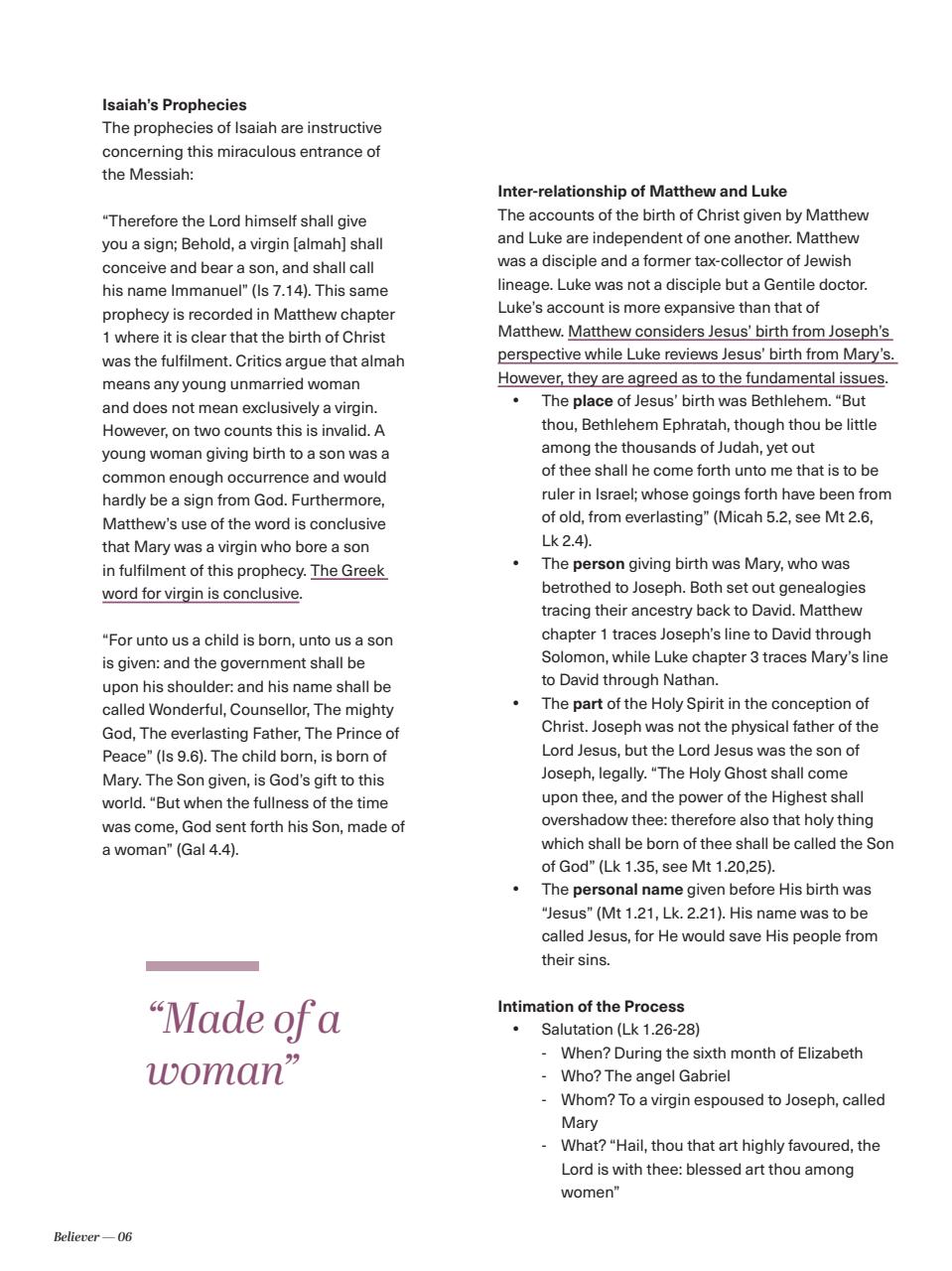 Believer Magazine Preview Pages