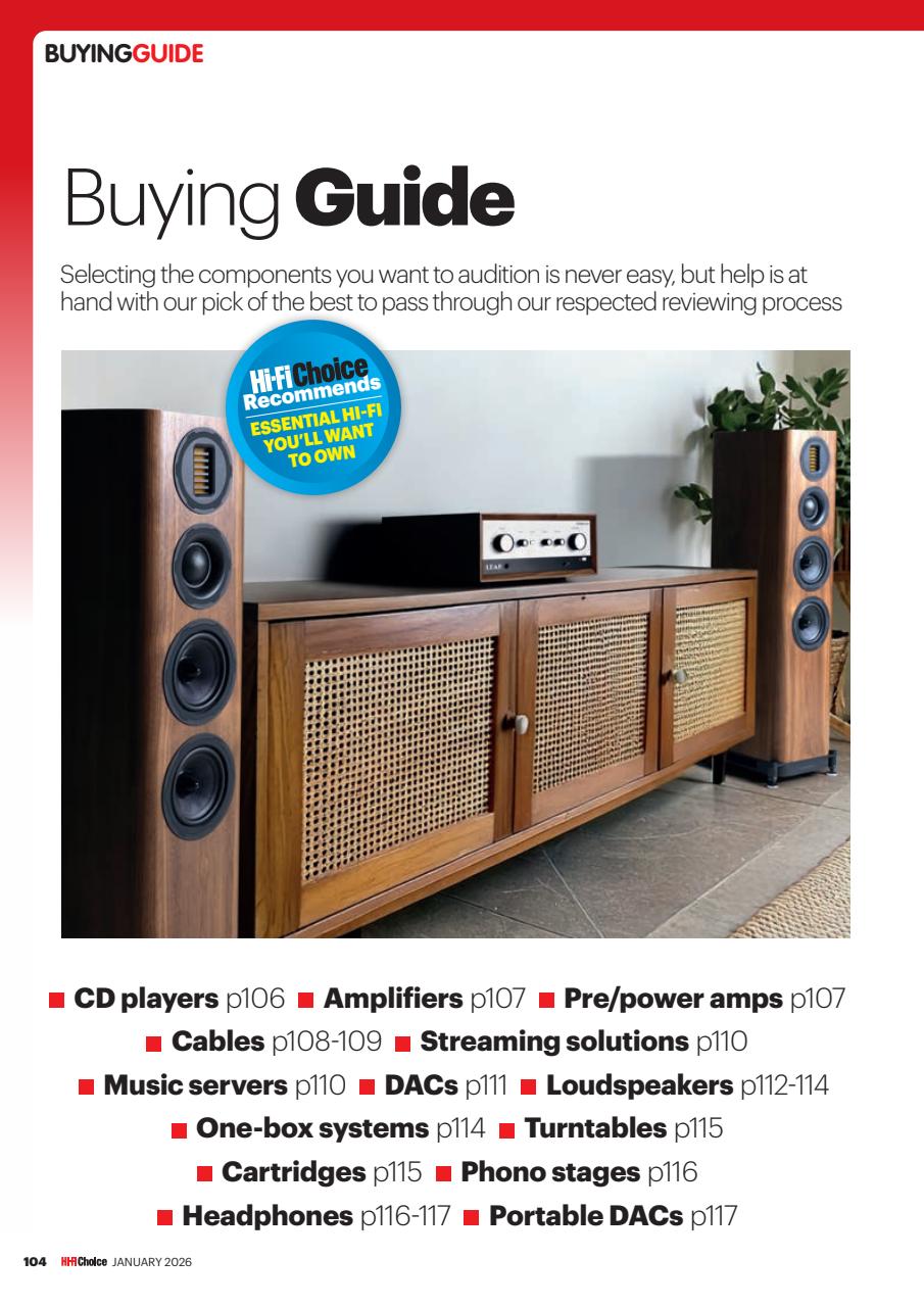 Hi-Fi Choice Preview Pages