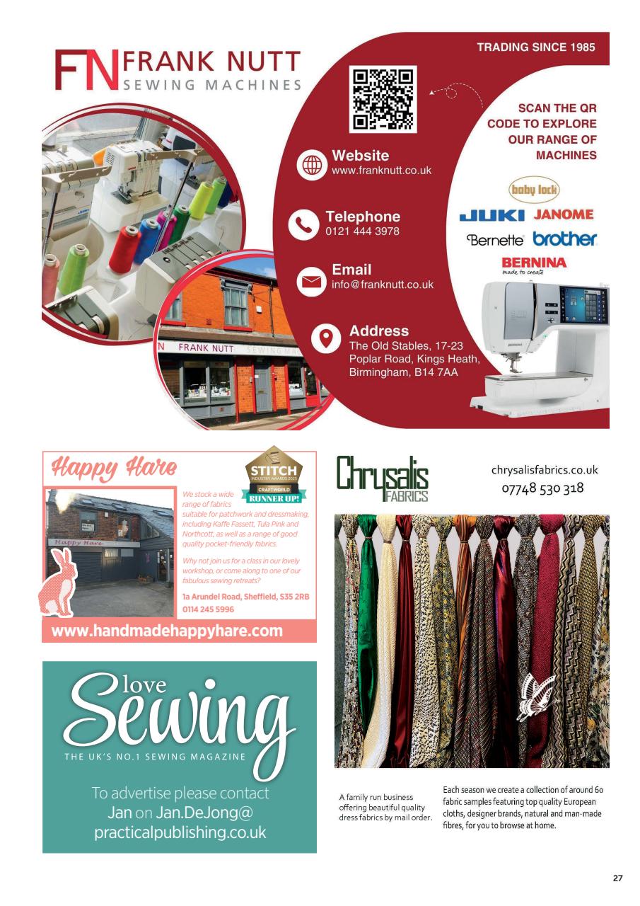 Love Sewing Preview Pages