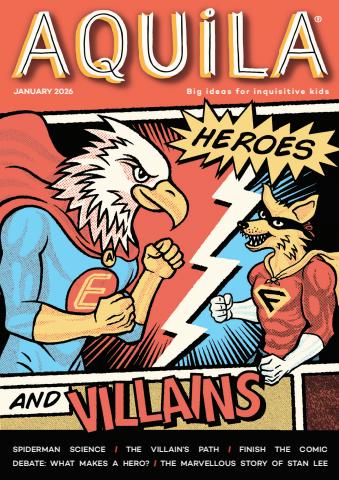 Aquila issue Heroes and Villains