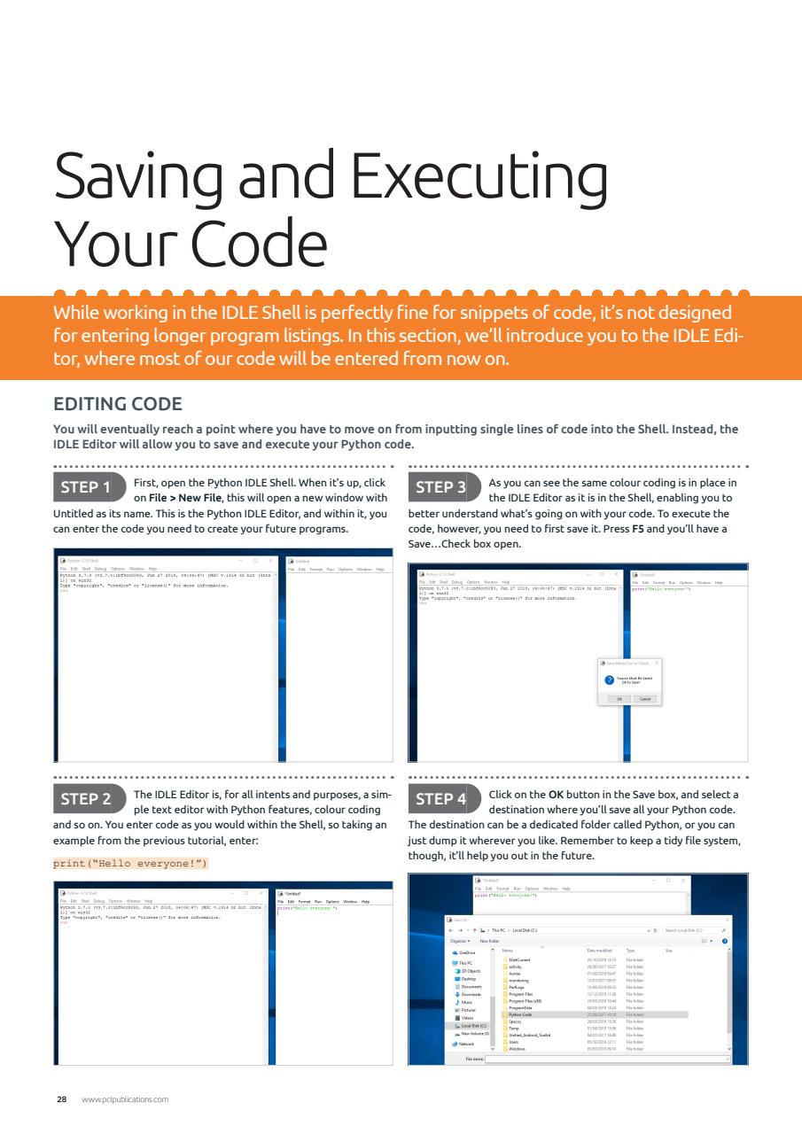 Coding User Preview Pages