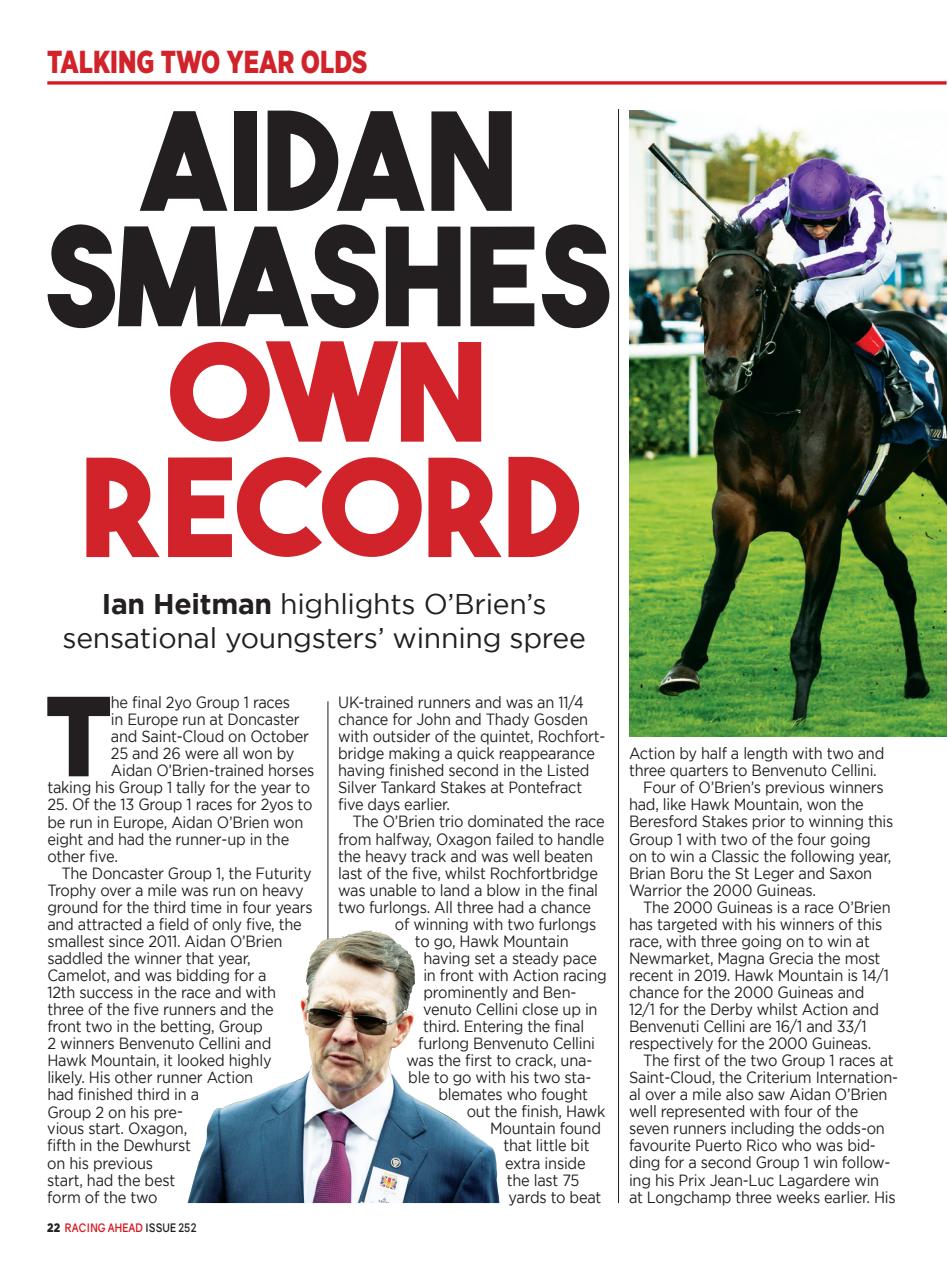 Racing Ahead Preview Pages