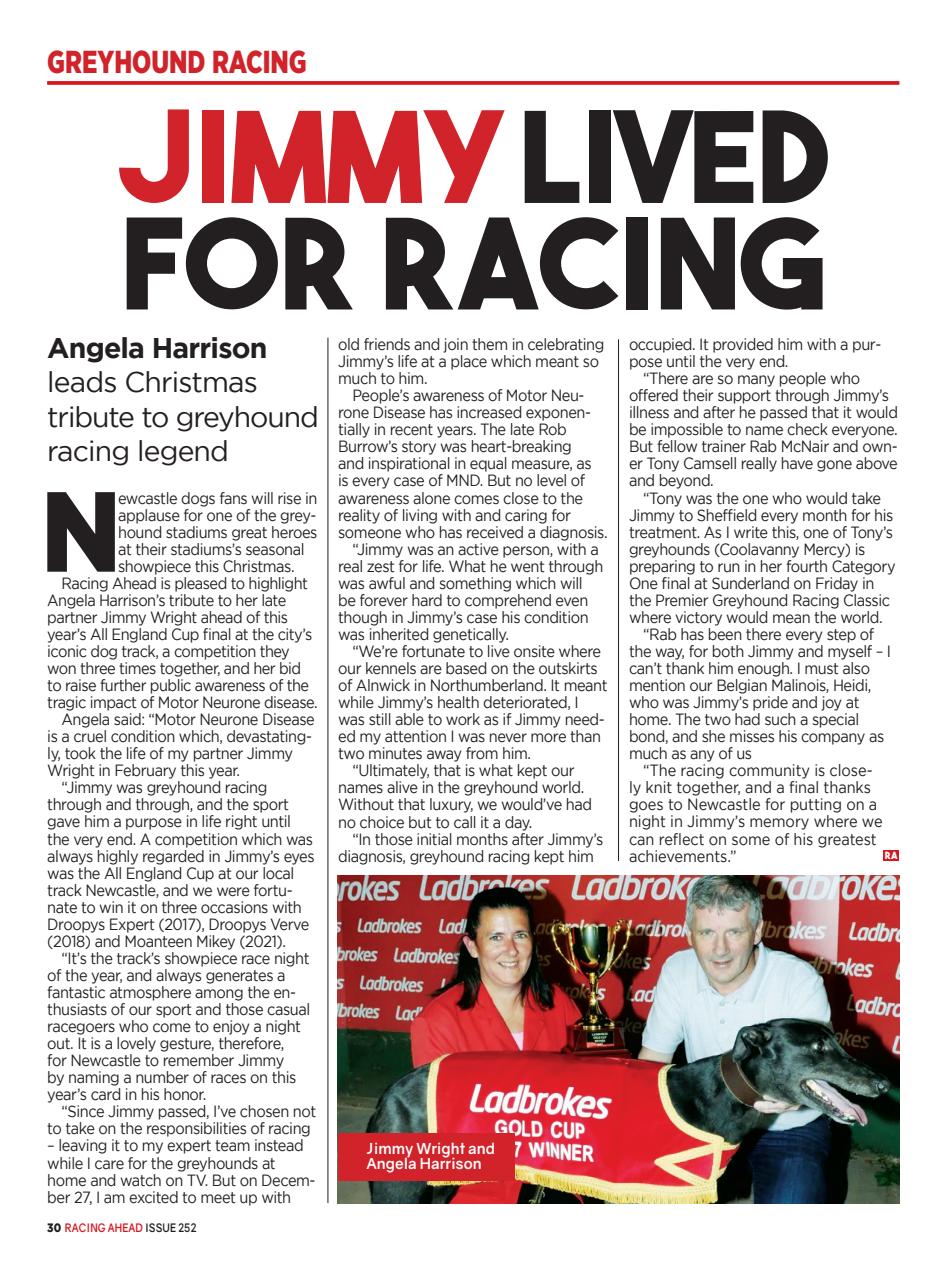 Racing Ahead Preview Pages