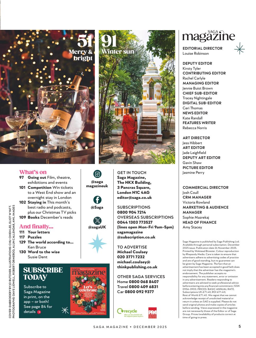 Saga Magazine Preview Pages