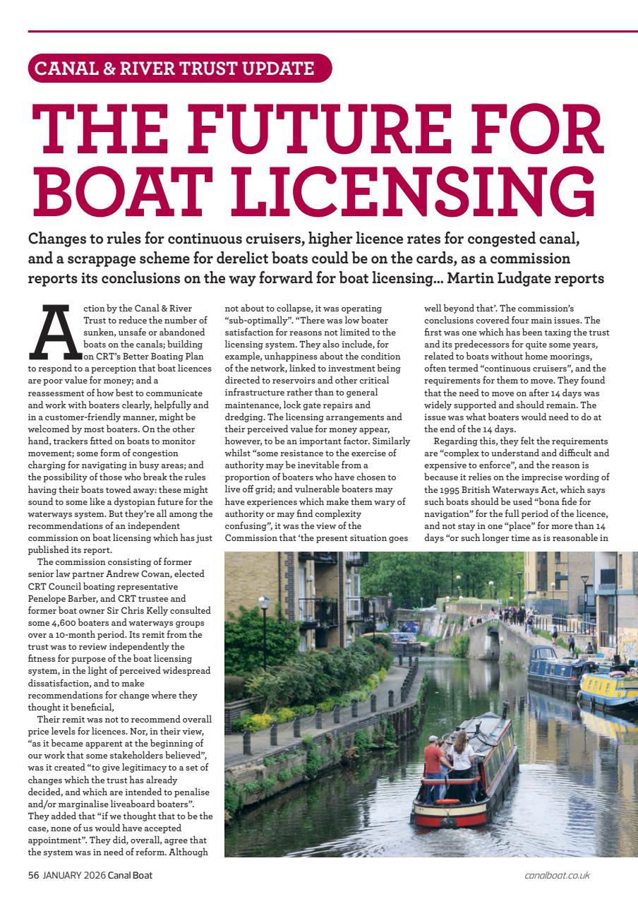 Canal Boat Preview Pages