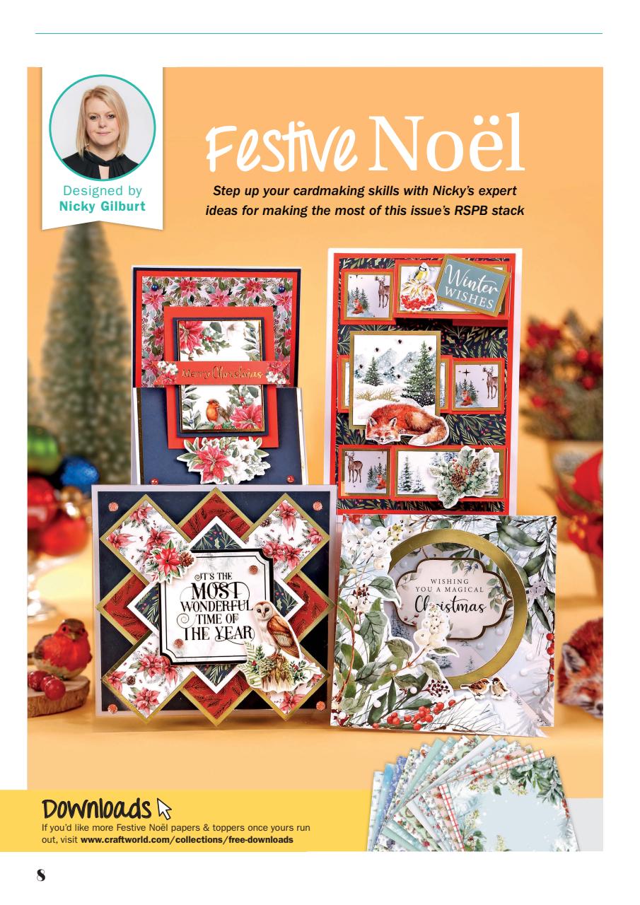 Simply Cards & Papercraft Preview Pages