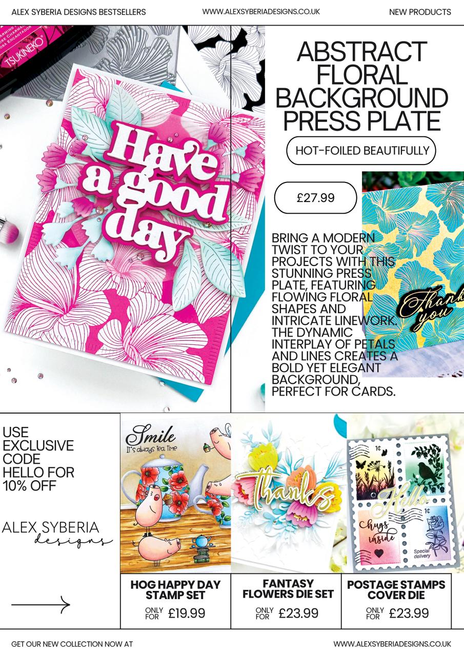 Simply Cards & Papercraft Preview Pages