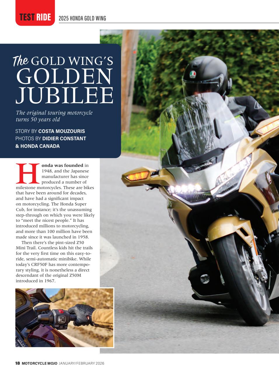 Motorcycle Mojo Preview Pages