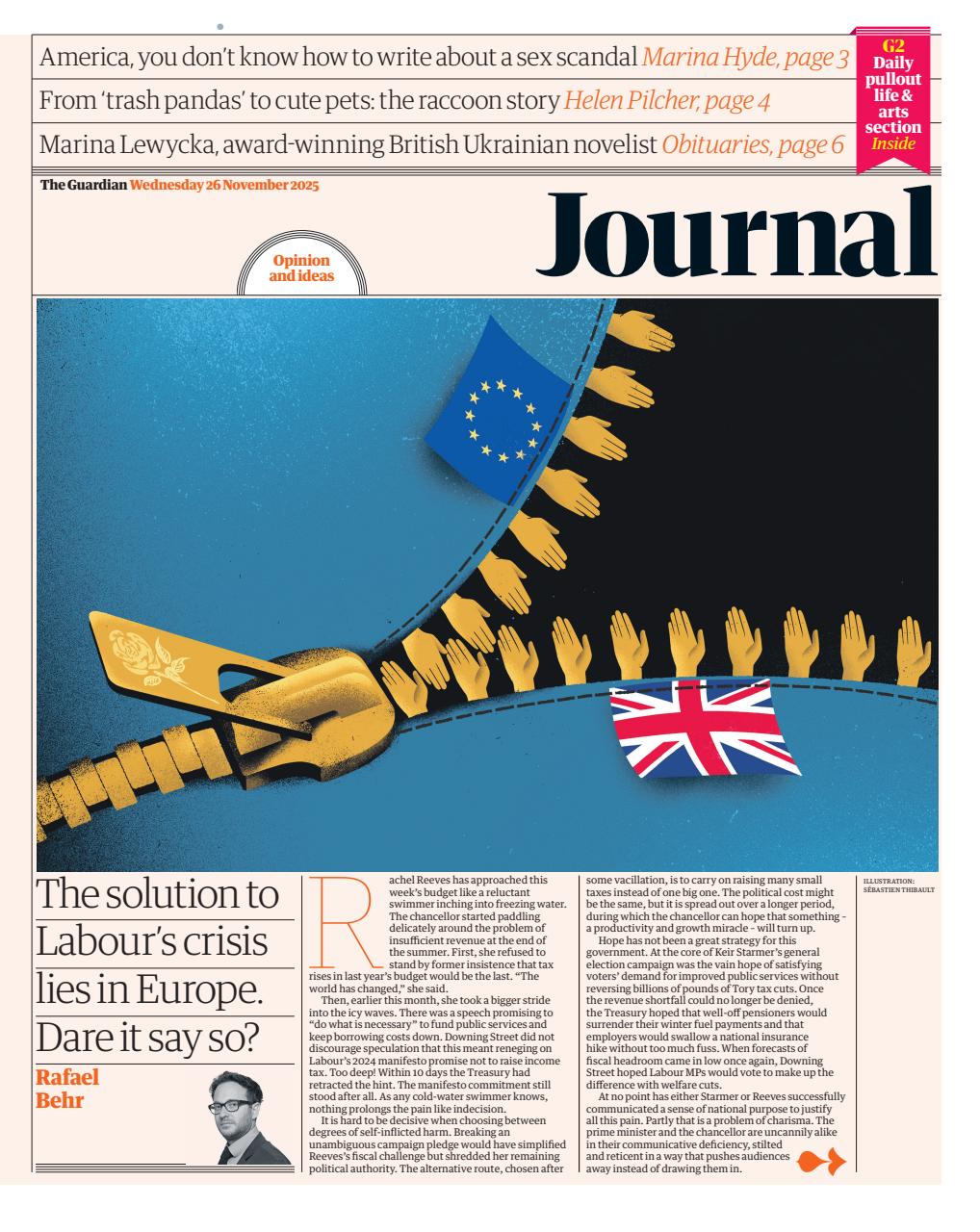 The Guardian Newspaper Preview Pages