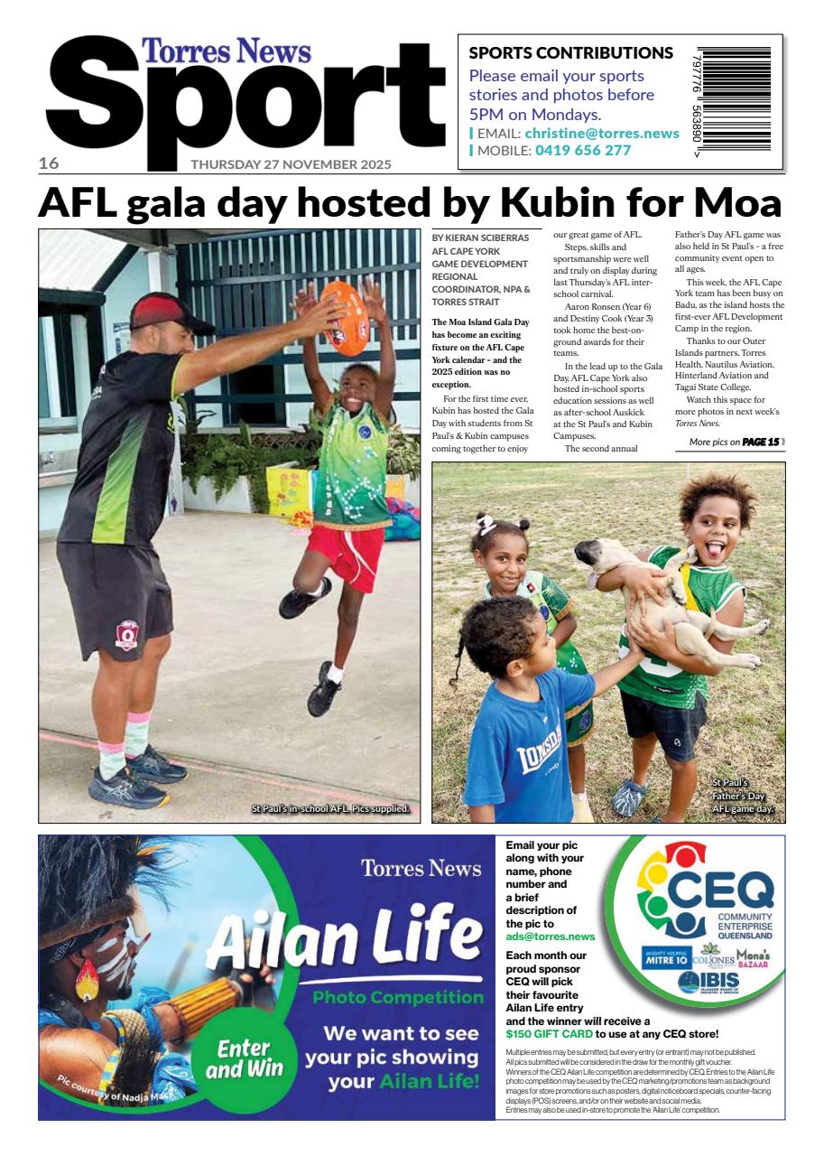 Torres News Preview Pages