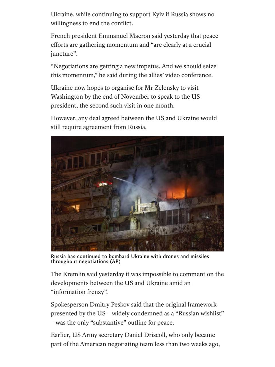 The Independent Daily Edition Newspaper Preview Pages