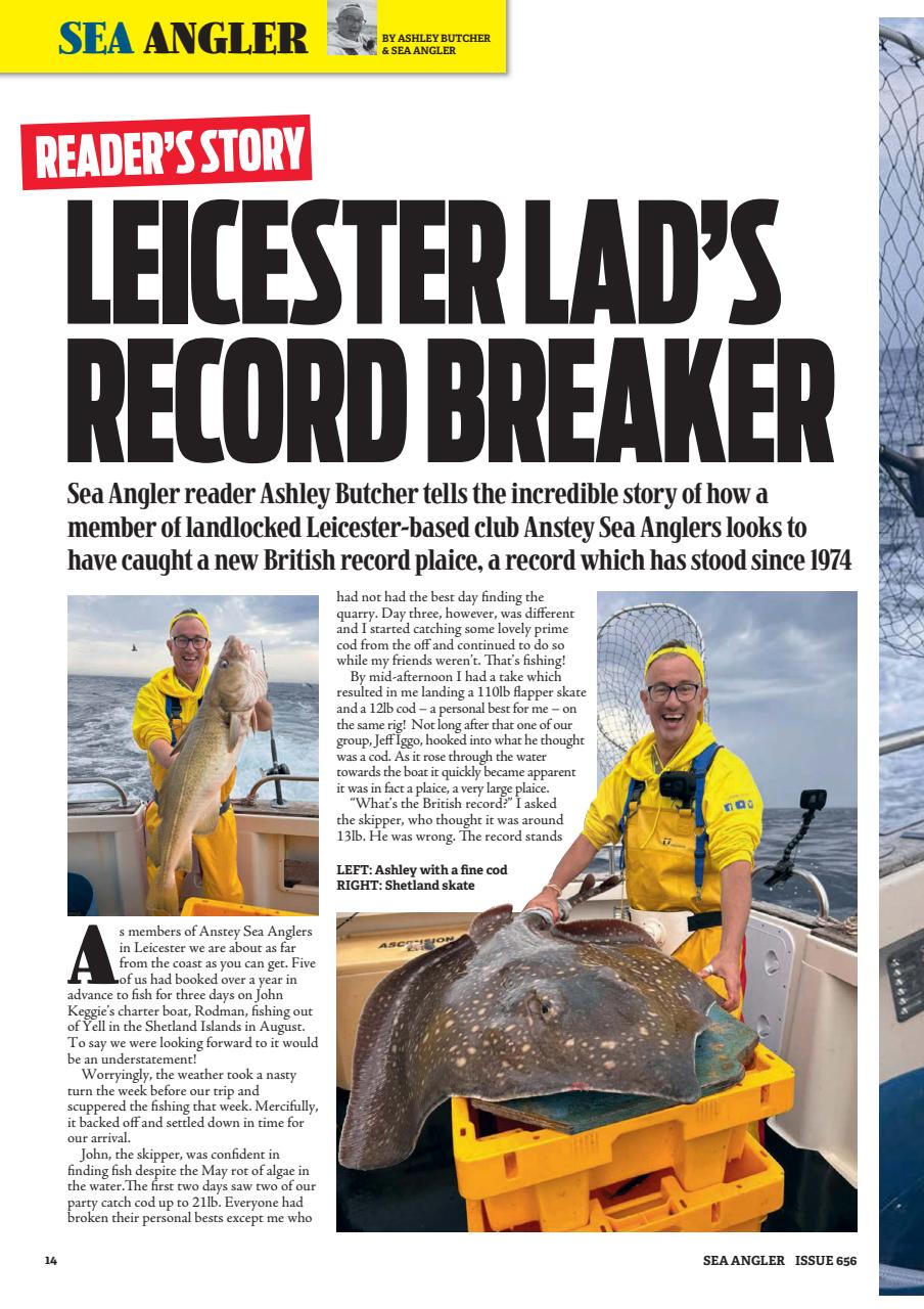 Sea Angler Preview Pages