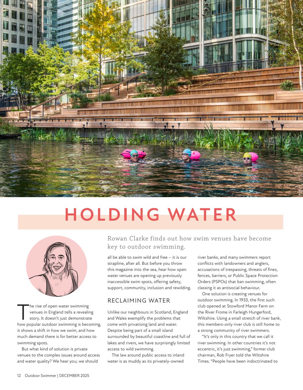 Outdoor Swimmer Preview Pages