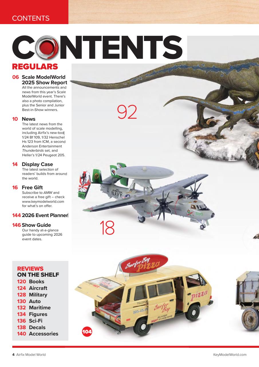 Airfix Model World Preview Pages