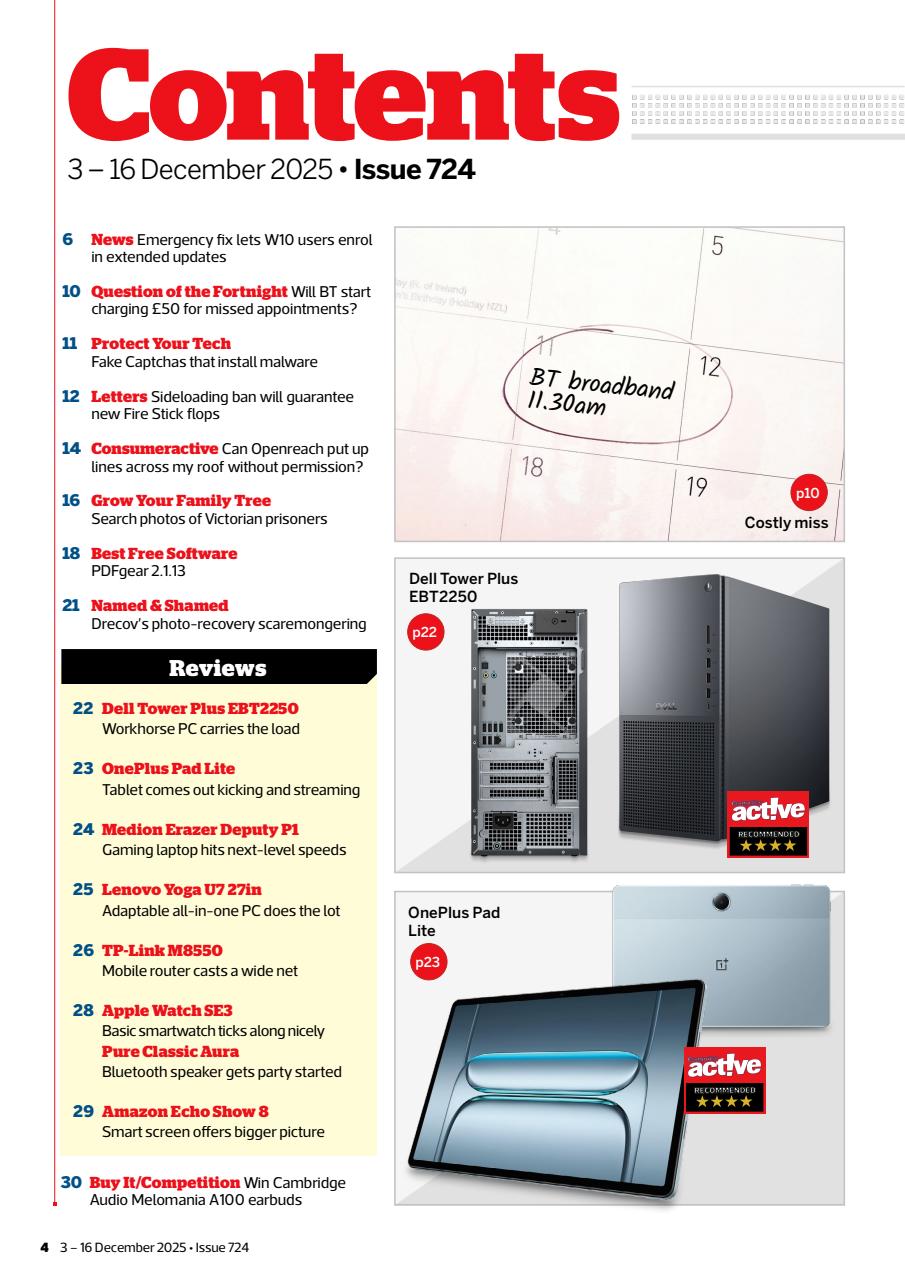 Computer Active Preview Pages