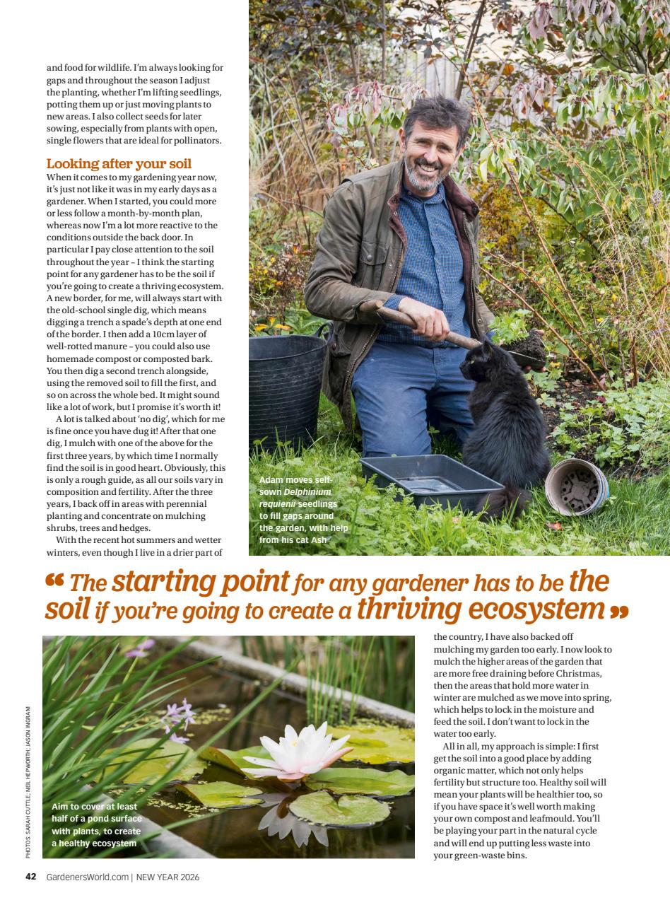 BBC Gardeners’ World Magazine Preview Pages