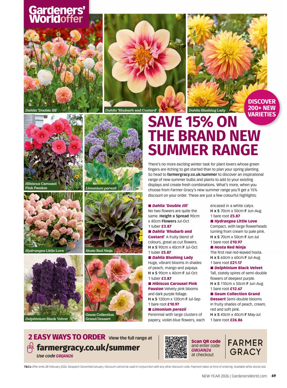 BBC Gardeners’ World Magazine Preview Pages