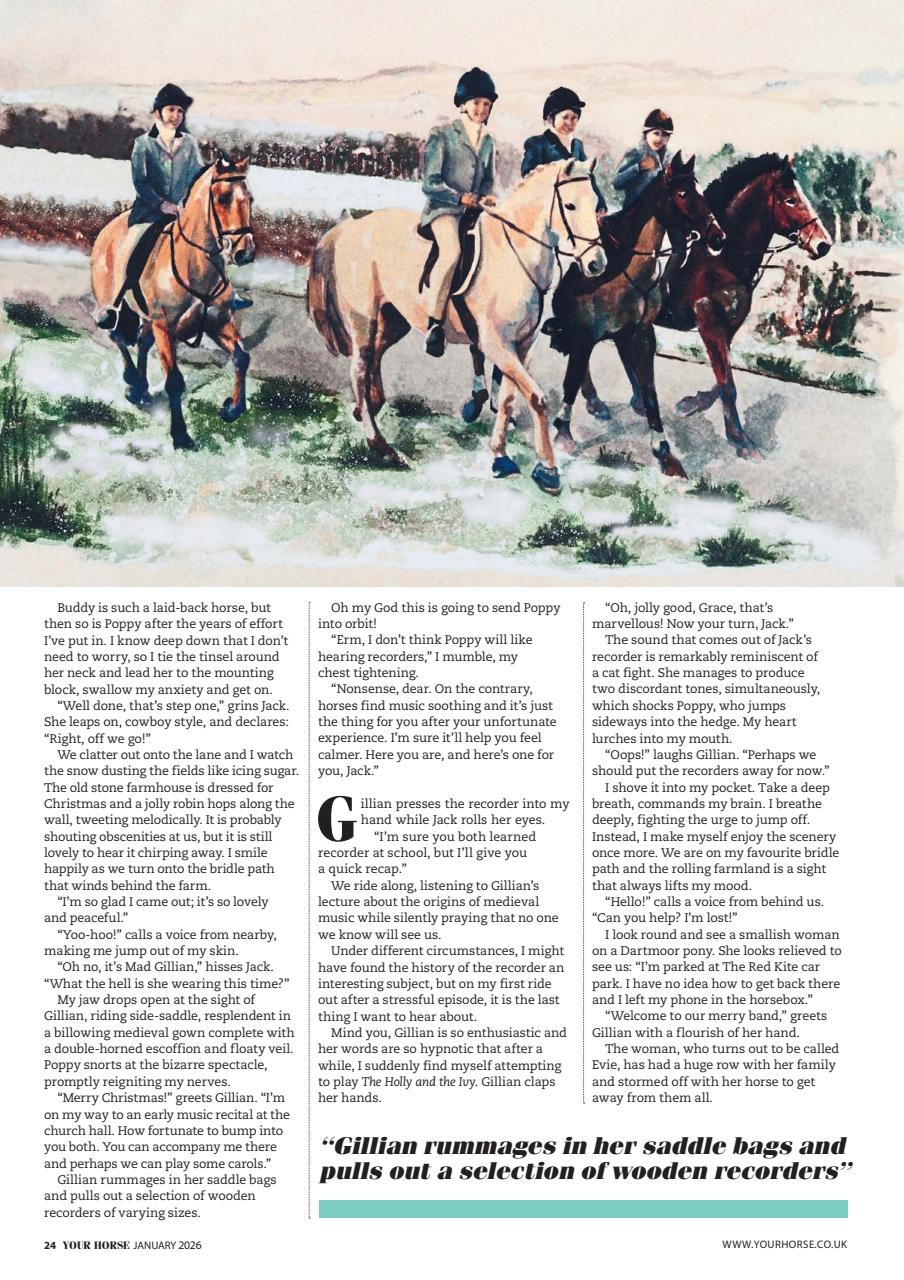 Your Horse Preview Pages