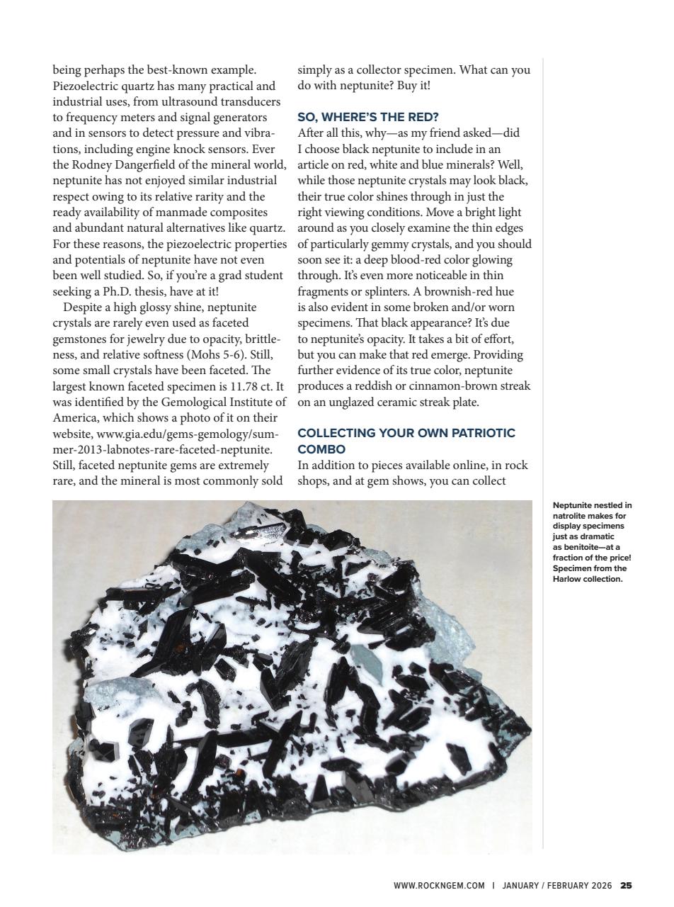 Rock&Gem Magazine Preview Pages