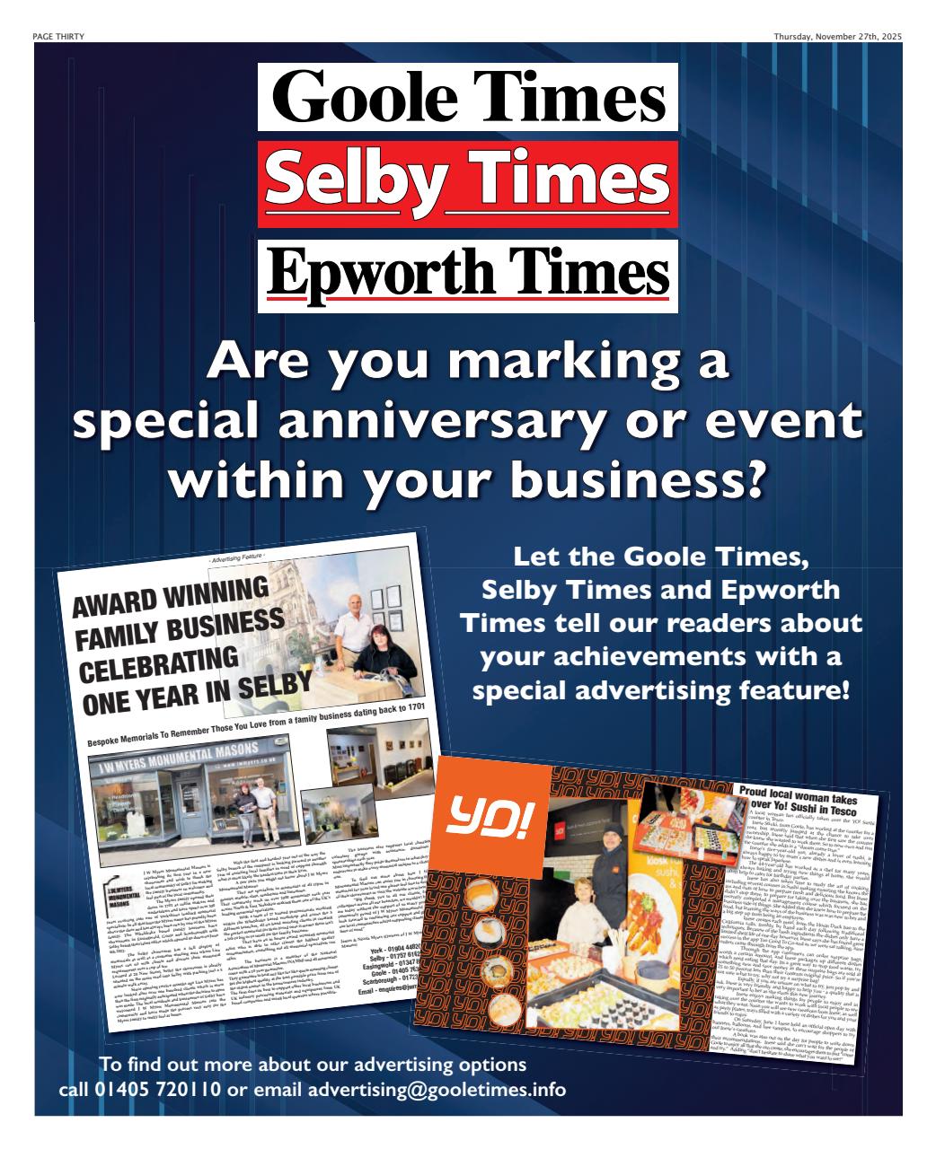 Goole Times Preview Pages