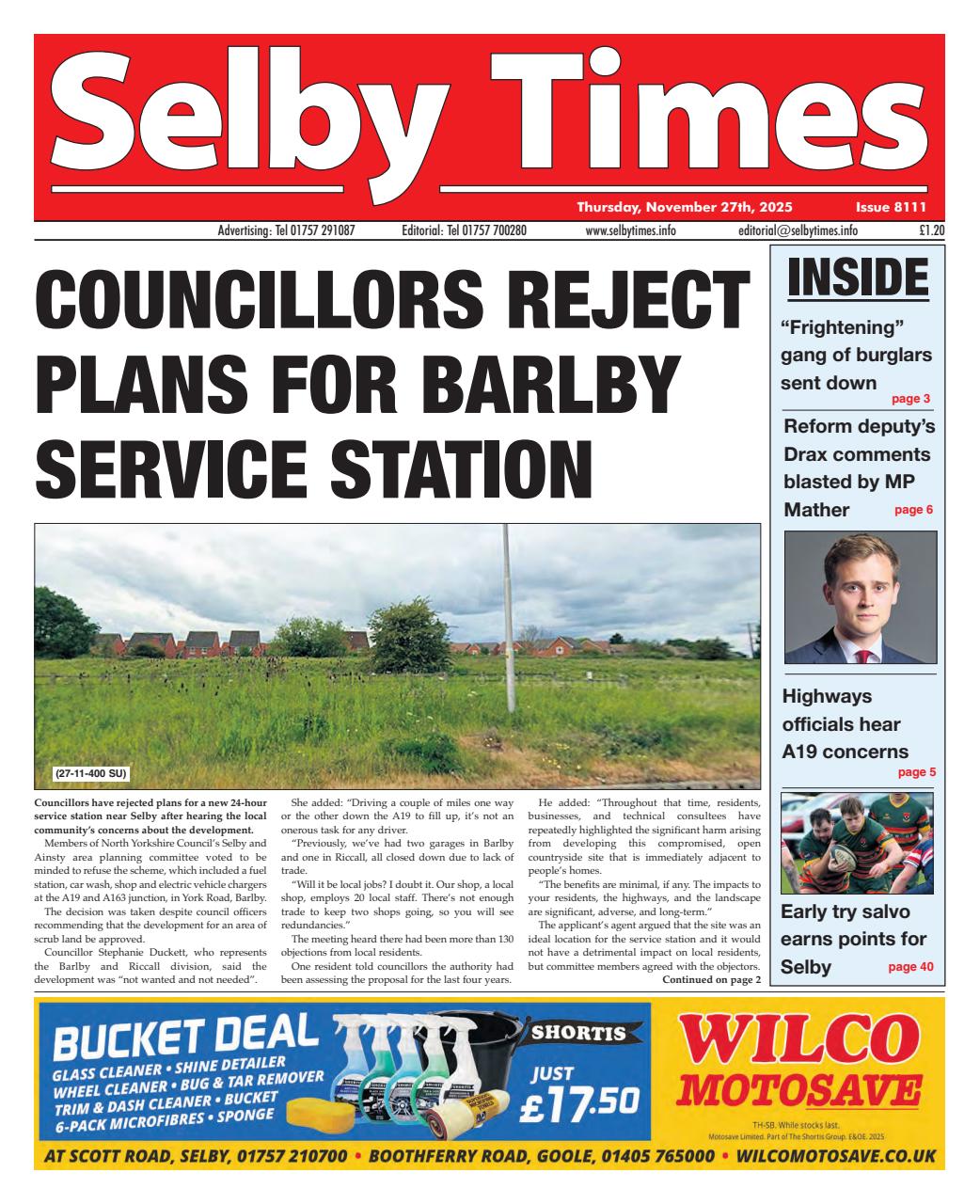 Selby Times Preview Pages