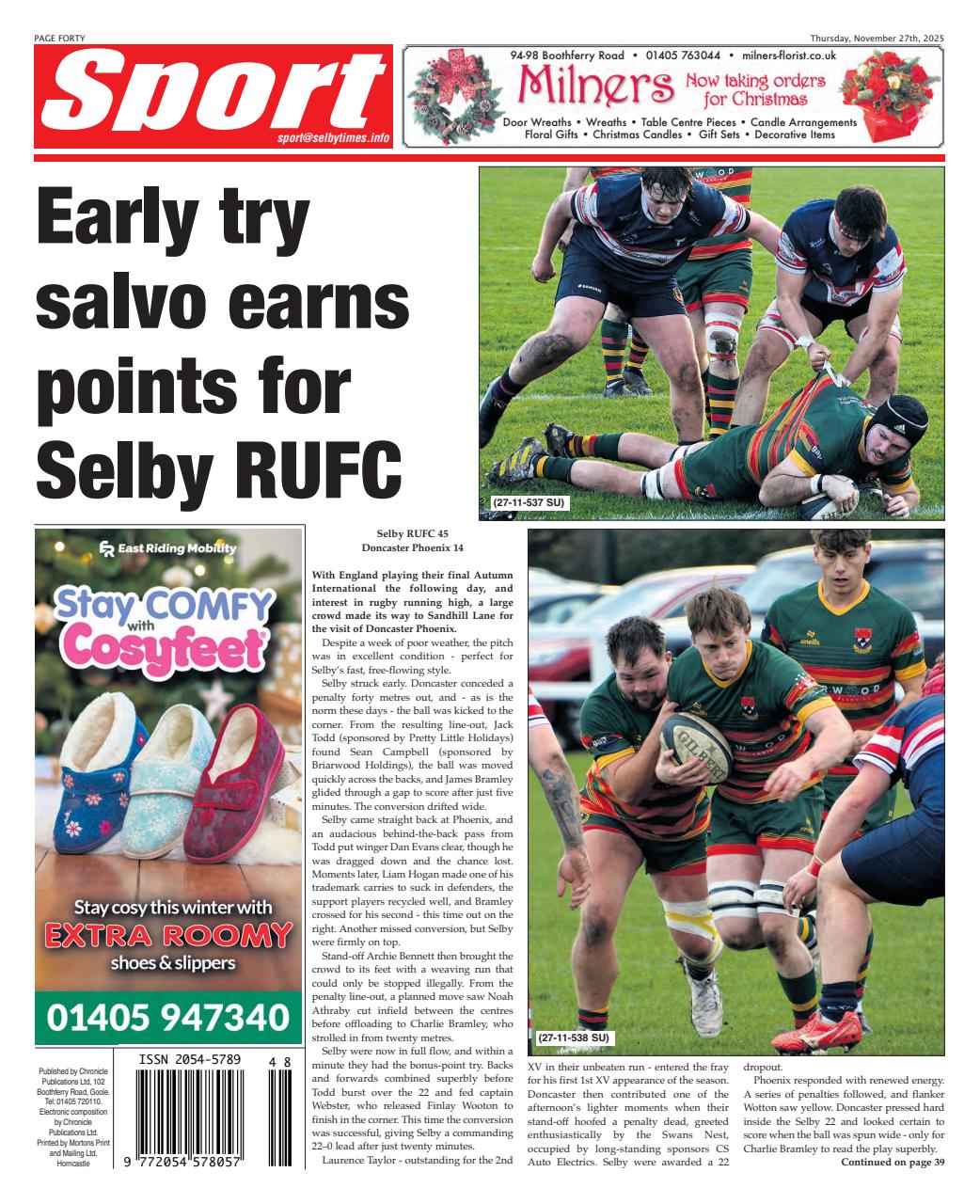 Selby Times Preview Pages
