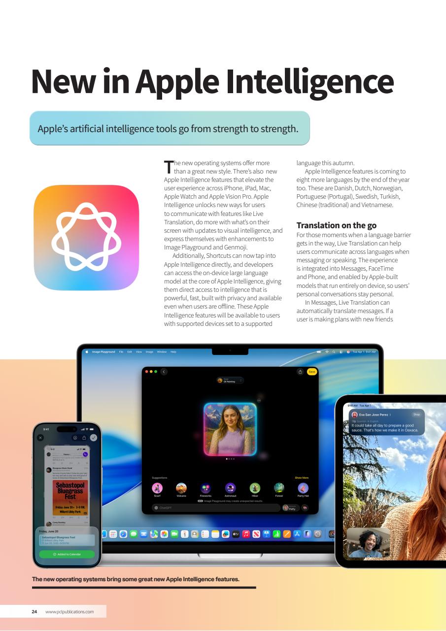Mac + MacBook User Preview Pages