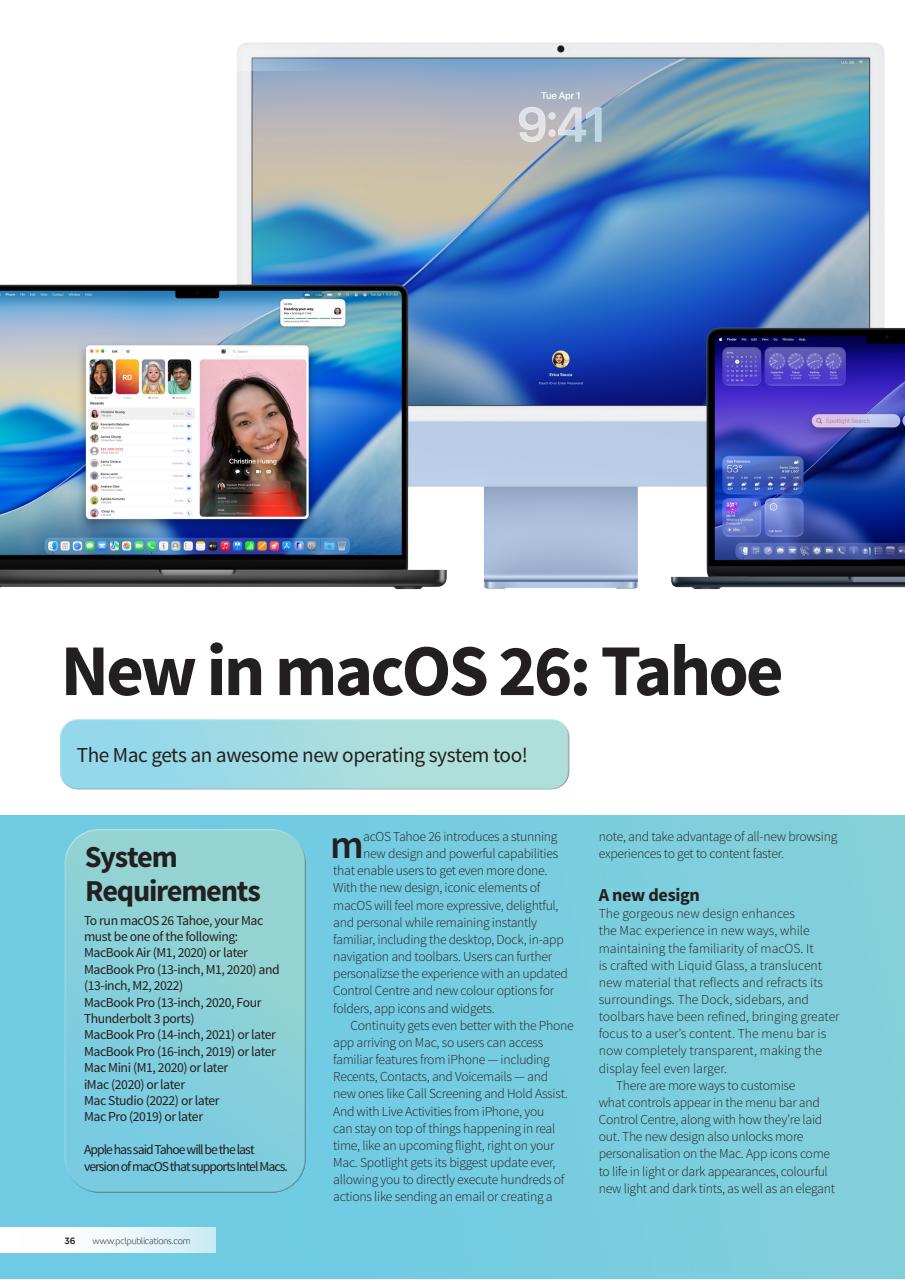 Mac + MacBook User Preview Pages