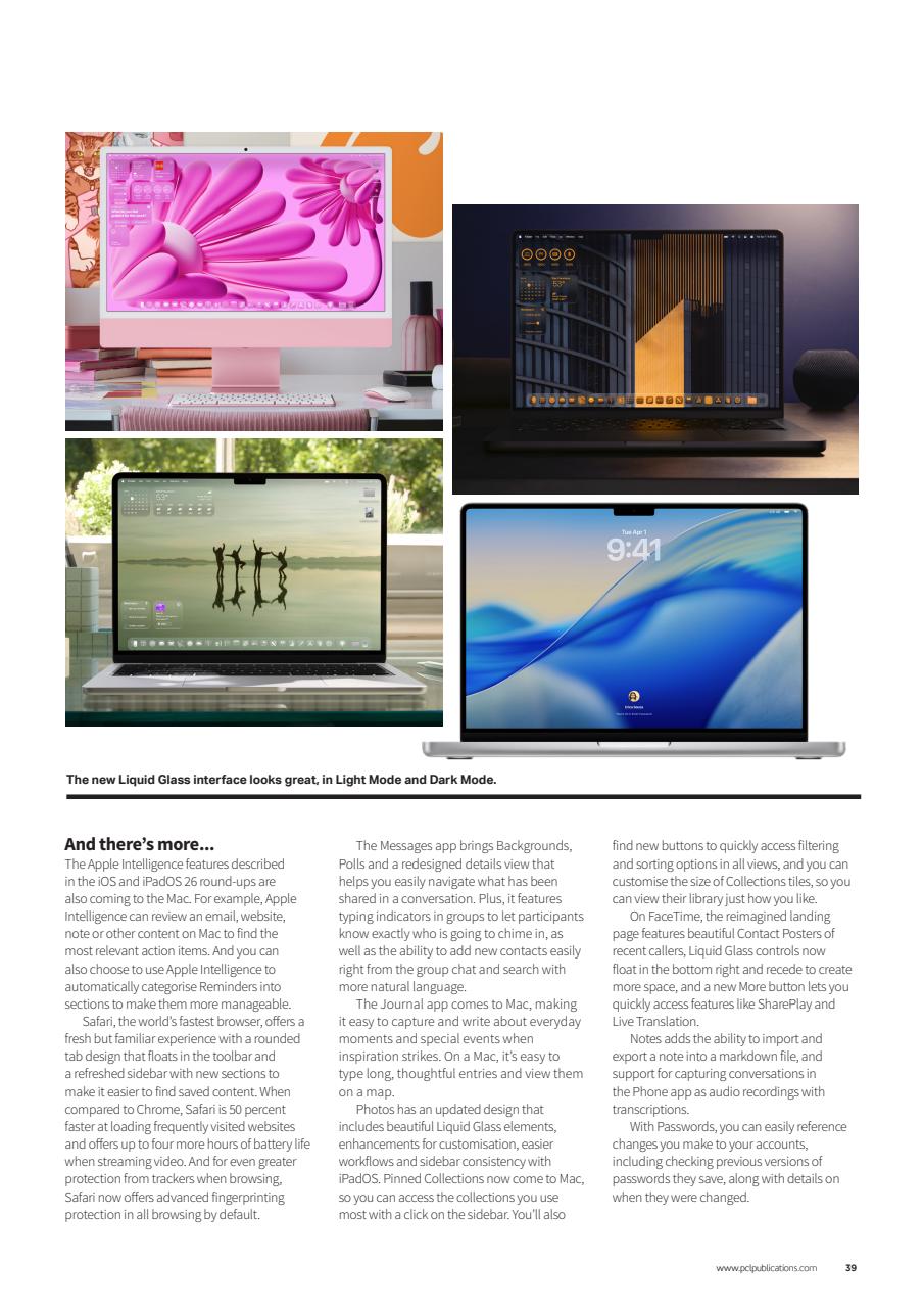 Mac + MacBook User Preview Pages