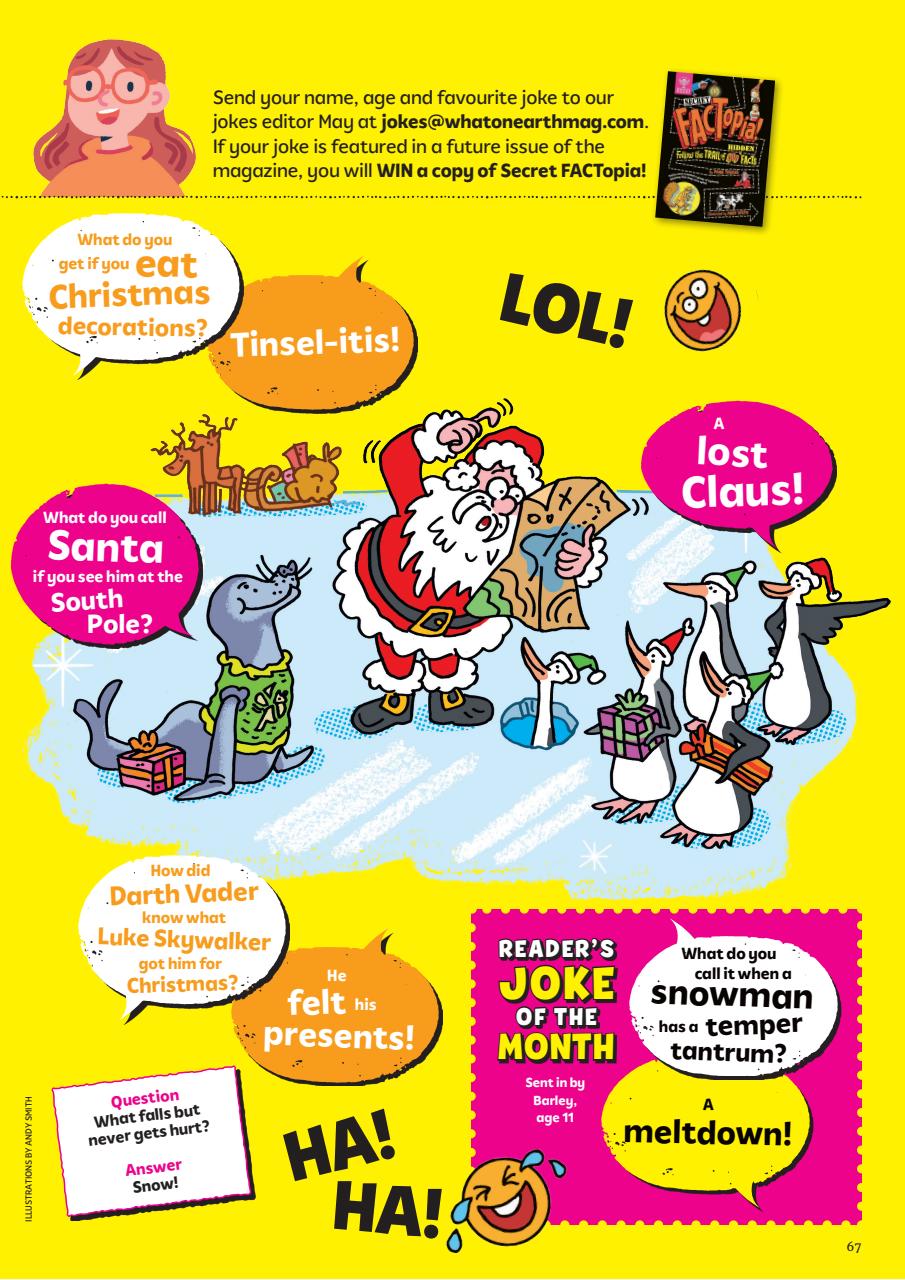 What on Earth! Magazine Preview Pages