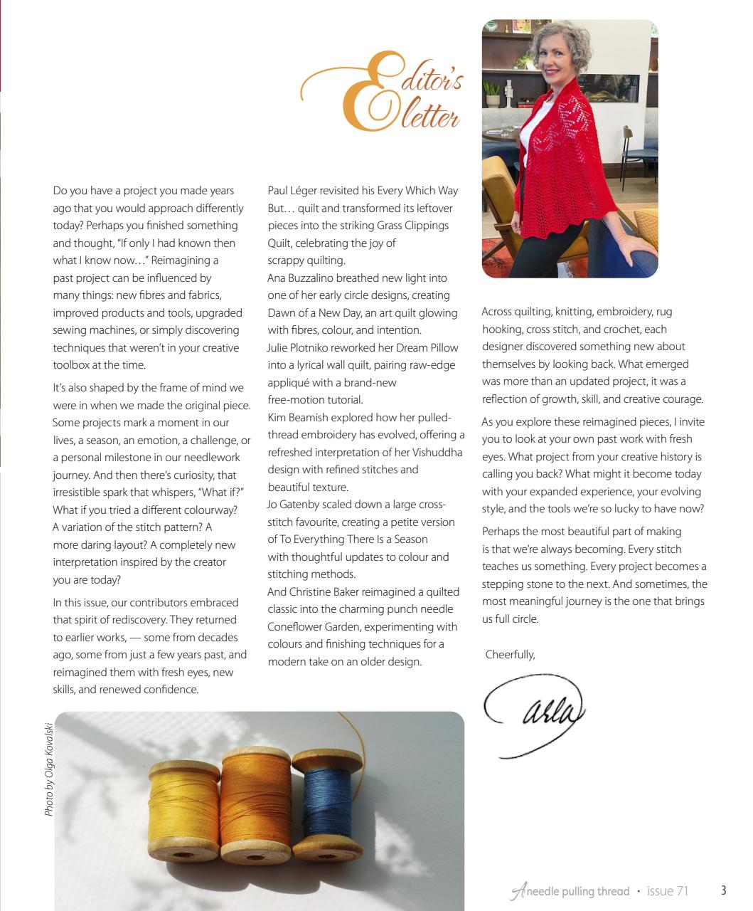 A Needle Pulling Thread Preview Pages