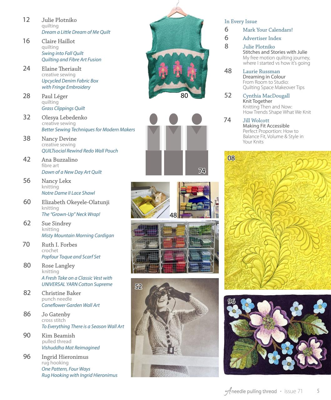 A Needle Pulling Thread Preview Pages