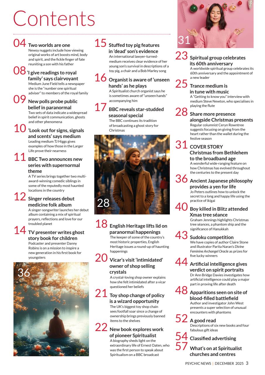 Psychic News Preview Pages