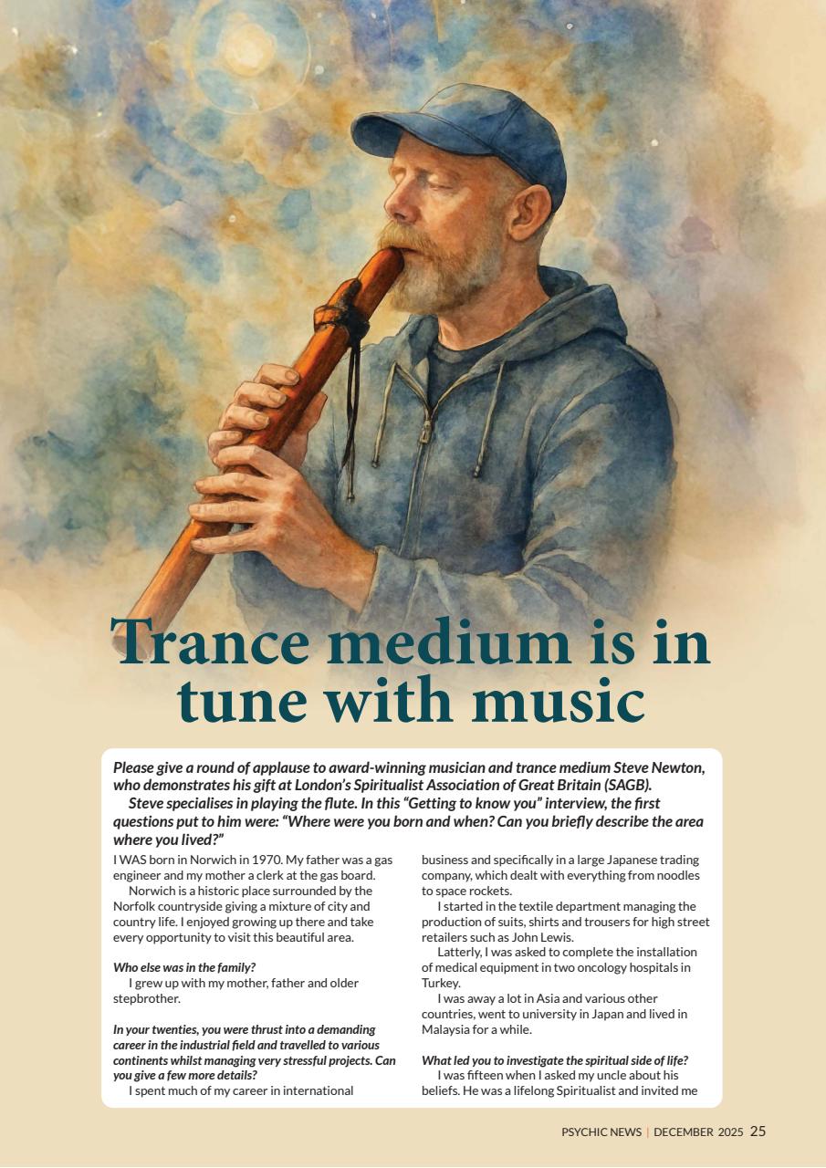 Psychic News Preview Pages