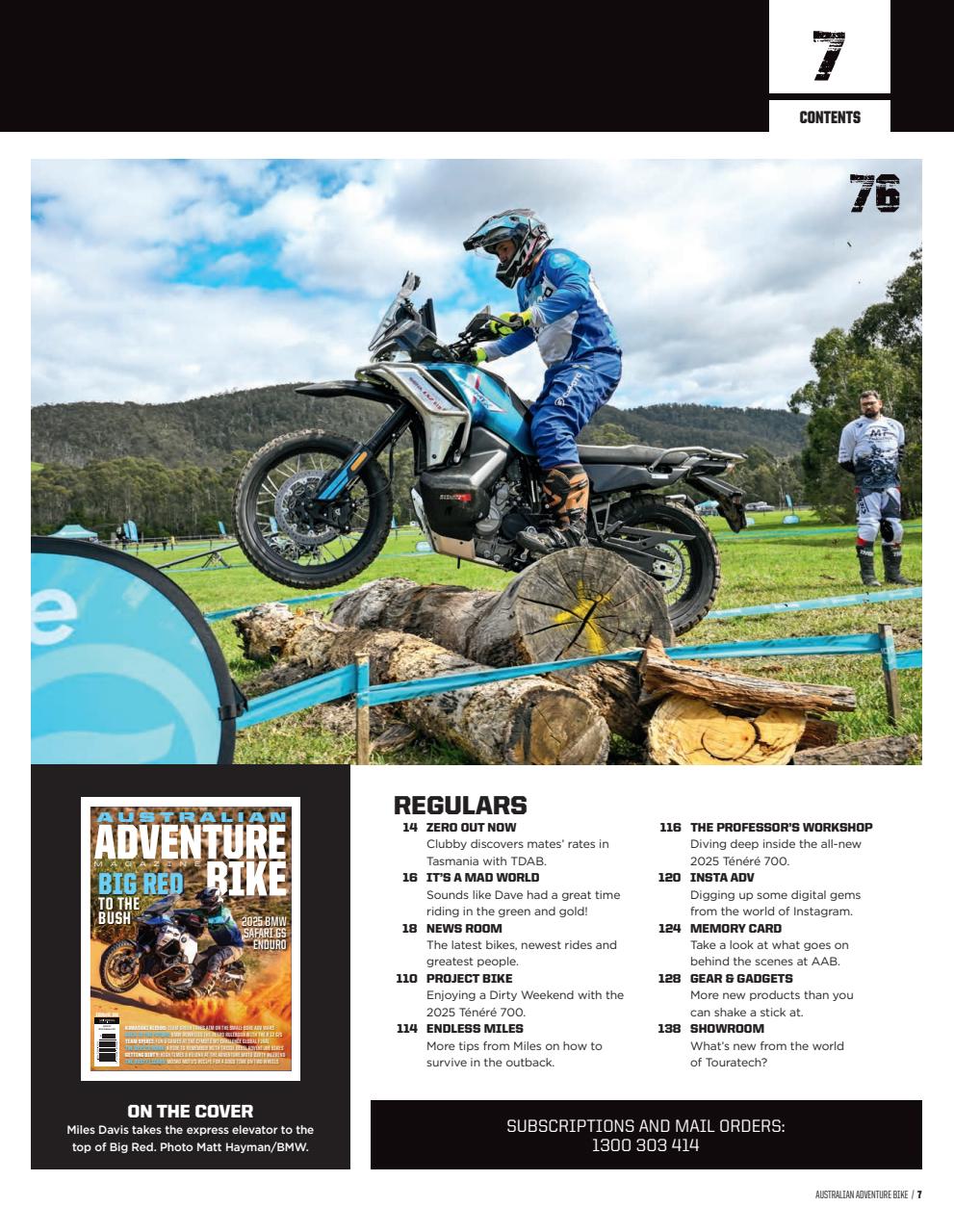 Australian Adventure Bike Preview Pages
