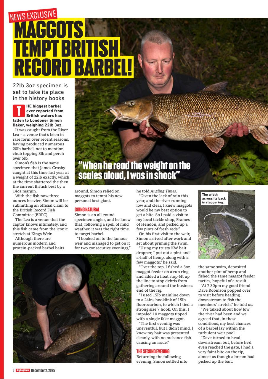 Angling Times Preview Pages