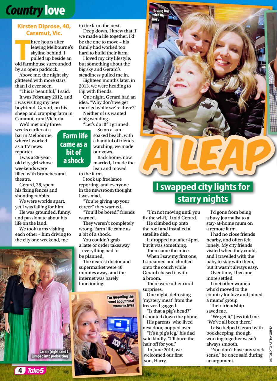 Take 5 Preview Pages