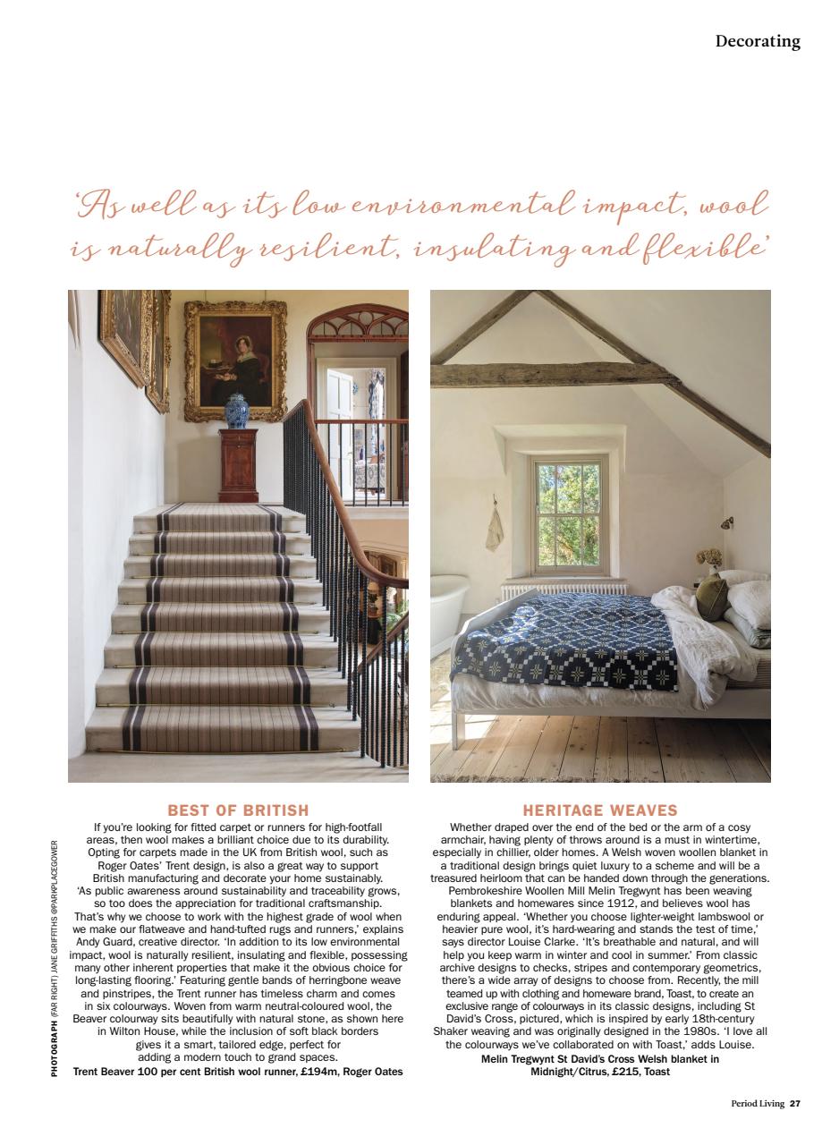 Period Living Magazine Preview Pages