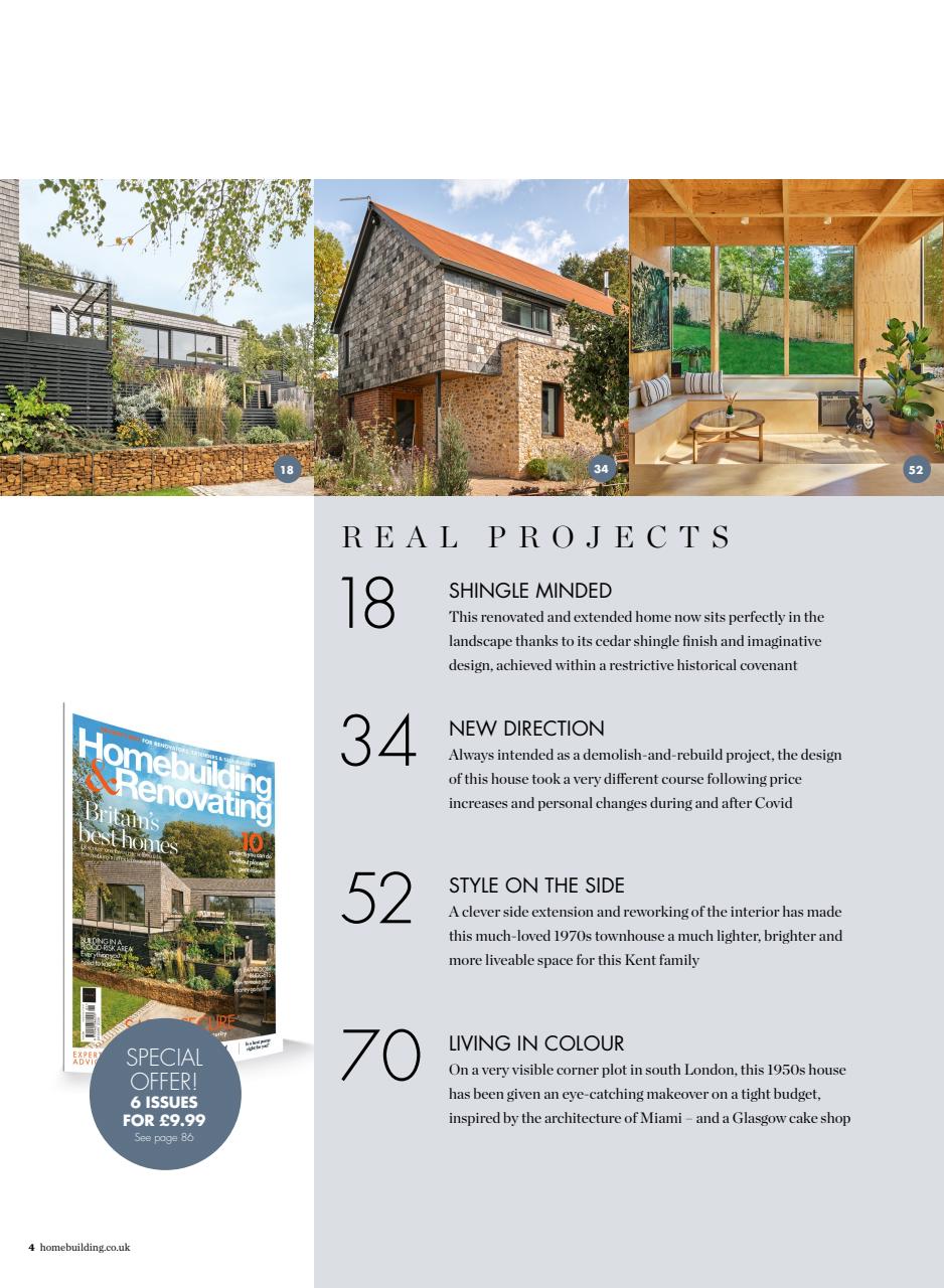 Homebuilding & Renovating Magazine Preview Pages