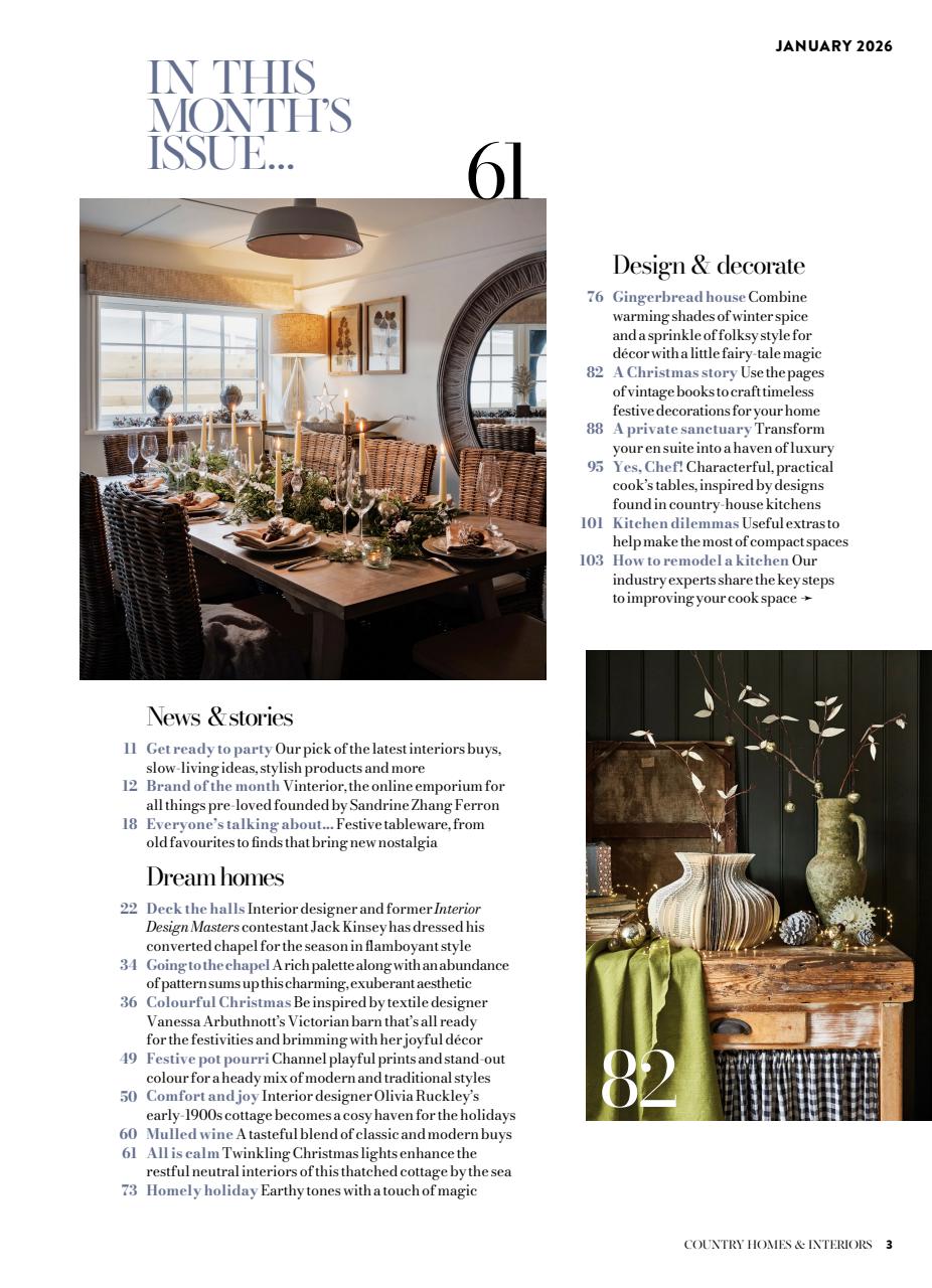 Country Homes & Interiors Preview Pages