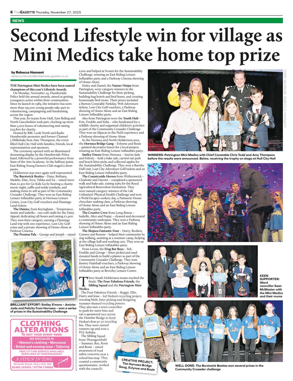 The Holderness & Hornsea Gazette Preview Pages
